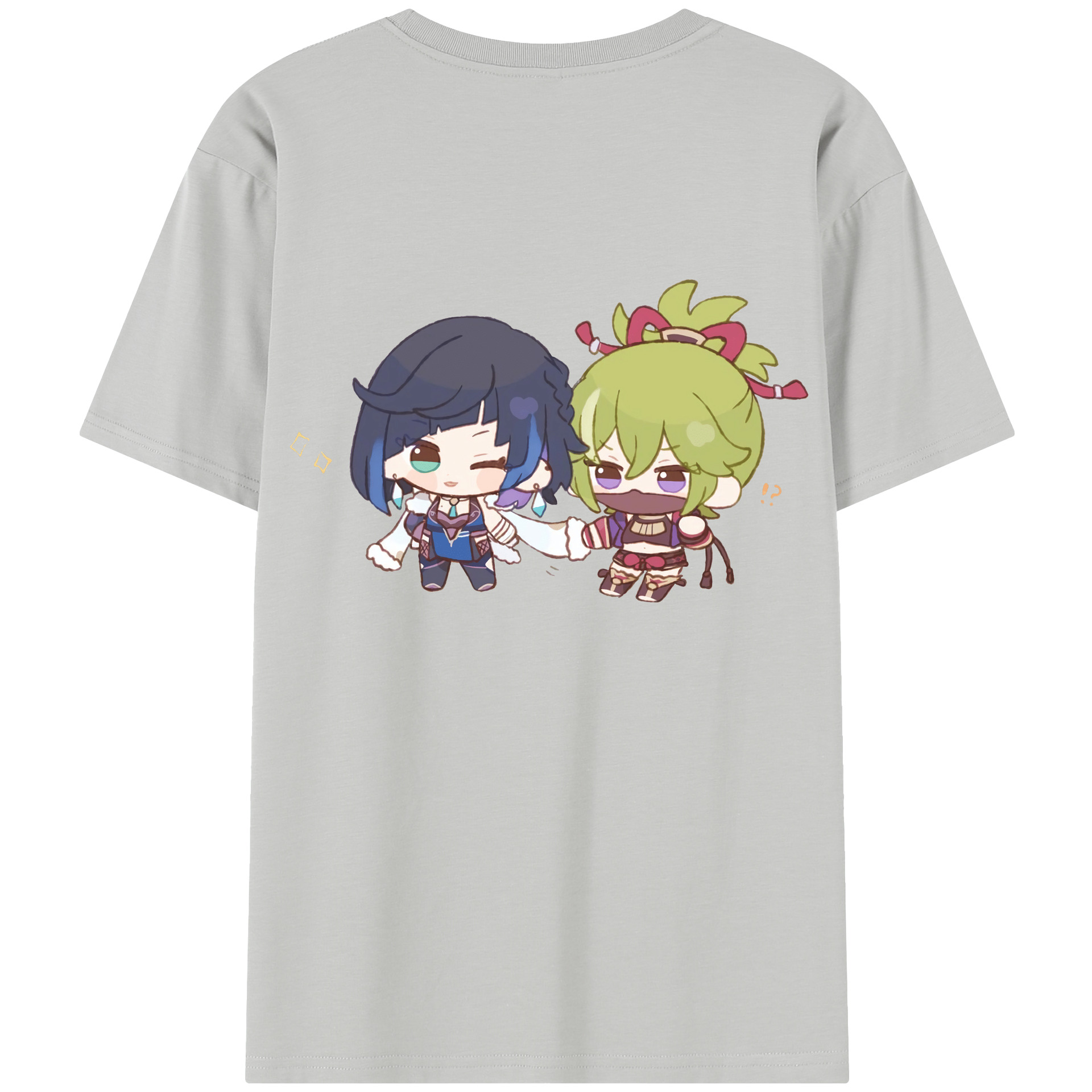 げんし神  久岐忍 くき しのぶ genshin Kuki Shinobu レディース半袖Tシャツ(バックプリント)