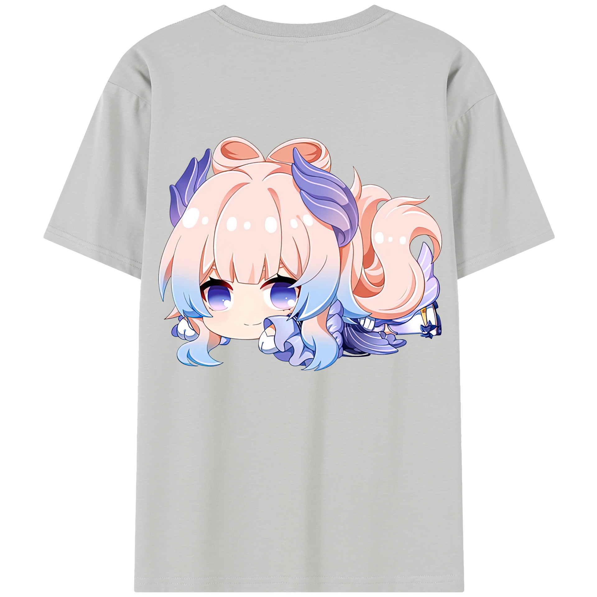 げんし神 珊瑚宮心海 サンゴノミヤ・ココミ genshin Sangonomiya Kokomi レディース半袖Tシャツ(バックプリント)