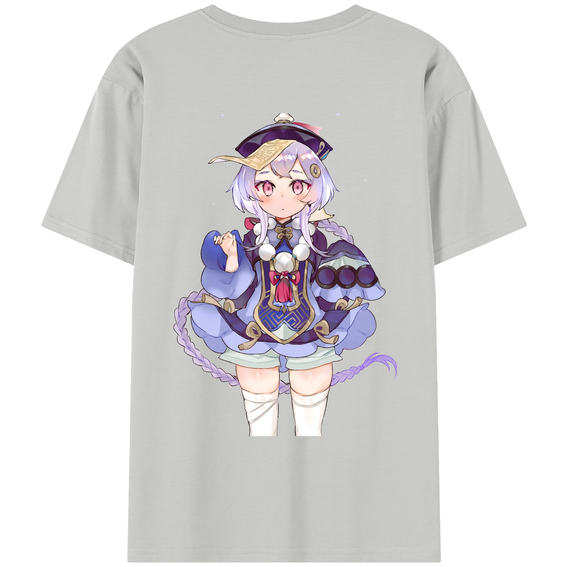 げんし神 七七 なな  genshin Nana レディース半袖Tシャツ(バックプリント)