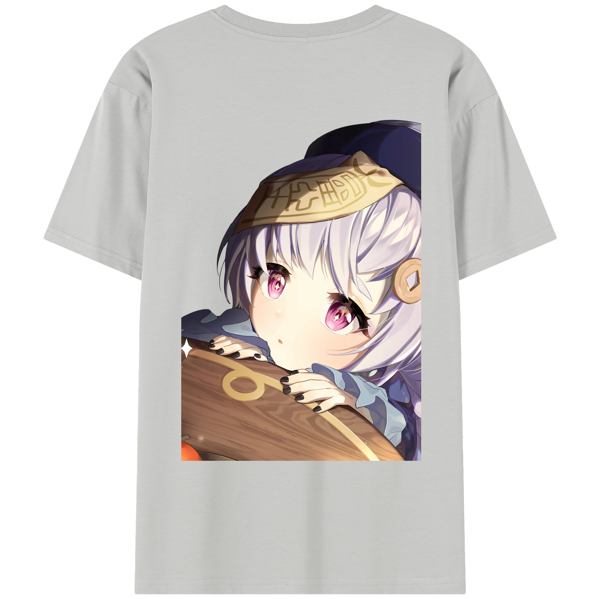 げんし神 七七 なな  genshin Nana レディース半袖Tシャツ(バックプリント)