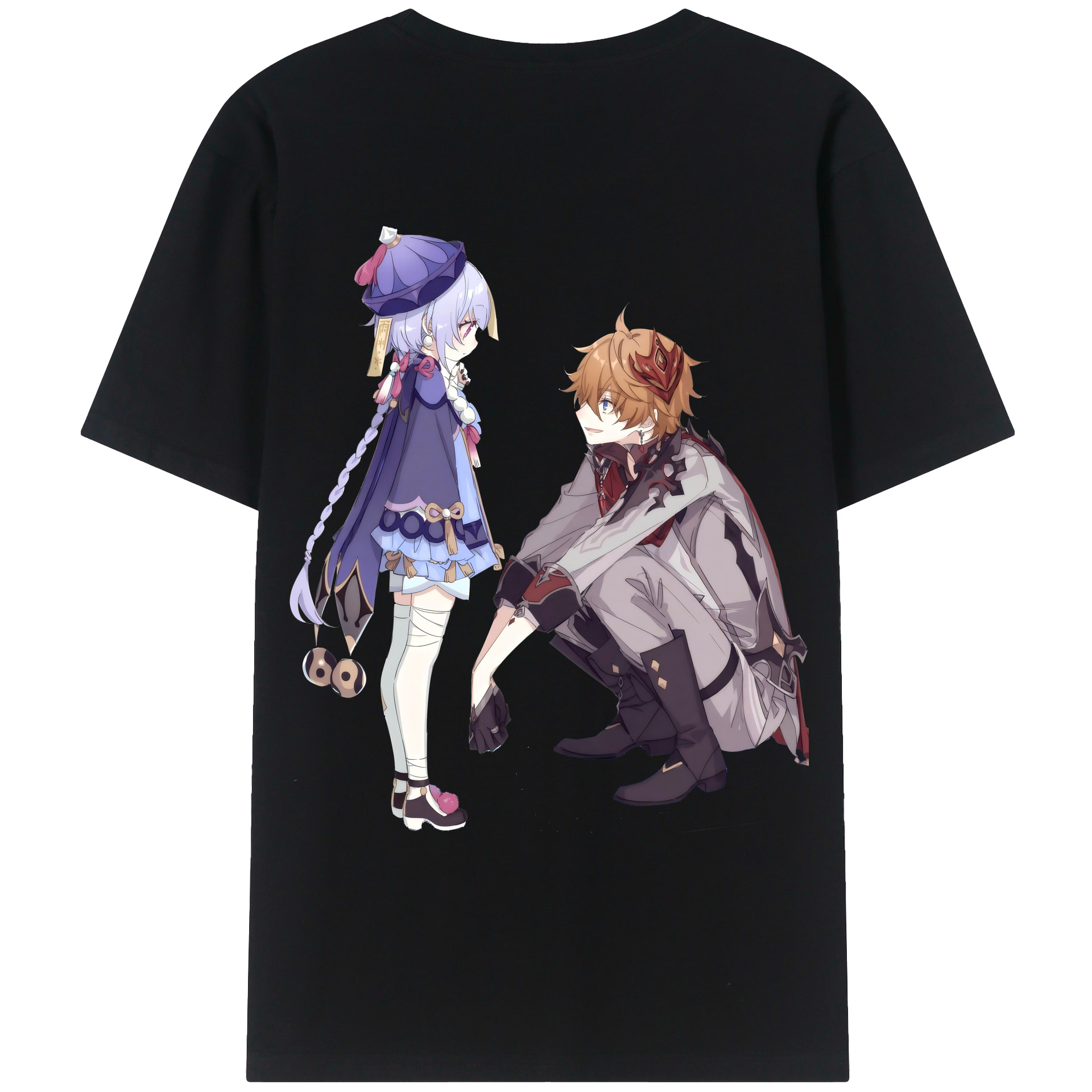 げんし神 七七 なな  genshin Nana レディース半袖Tシャツ(バックプリント)