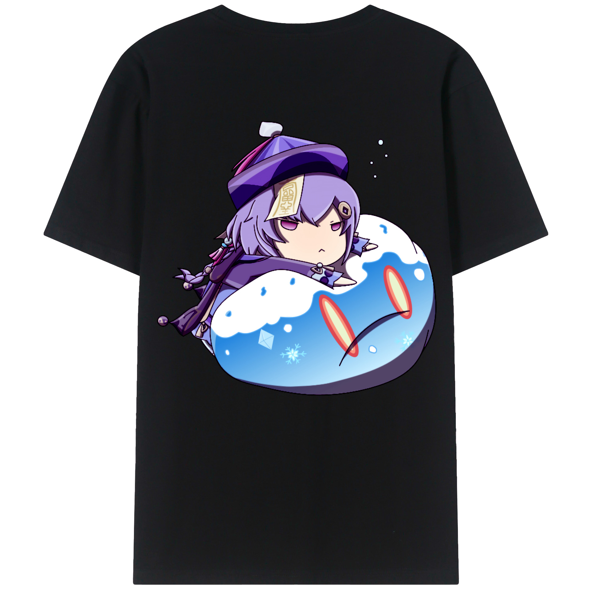 げんし神 七七 なな  genshin Nana レディース半袖Tシャツ(バックプリント)