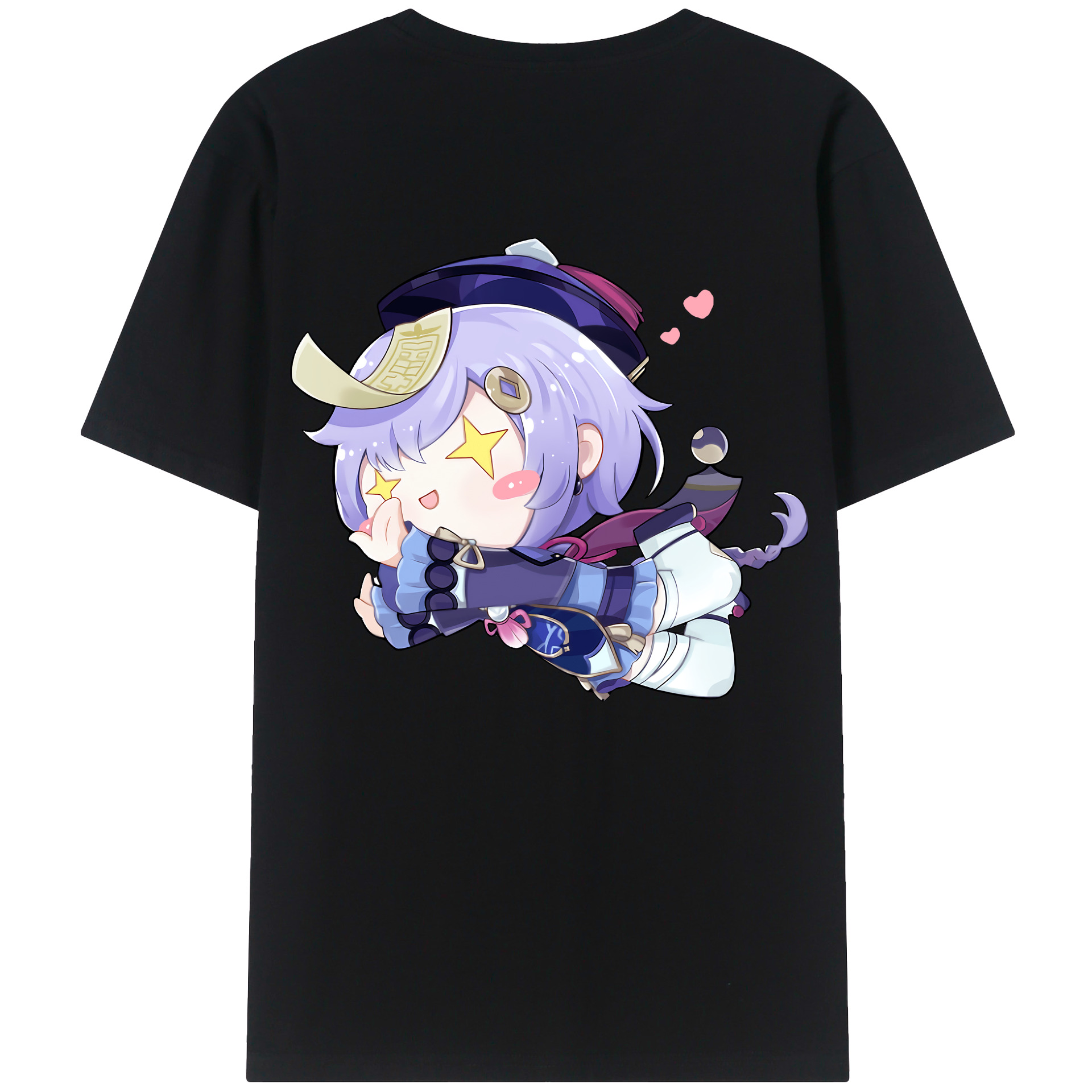 げんし神 七七 なな  genshin Nana レディース半袖Tシャツ(バックプリント)