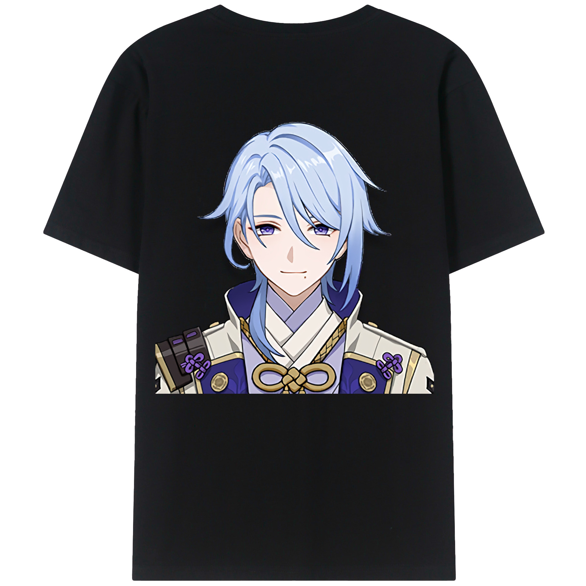 げんし神 神里綾人 かみさとあやと genshin Kamisato Ayato レディース半袖Tシャツ(バックプリント)
