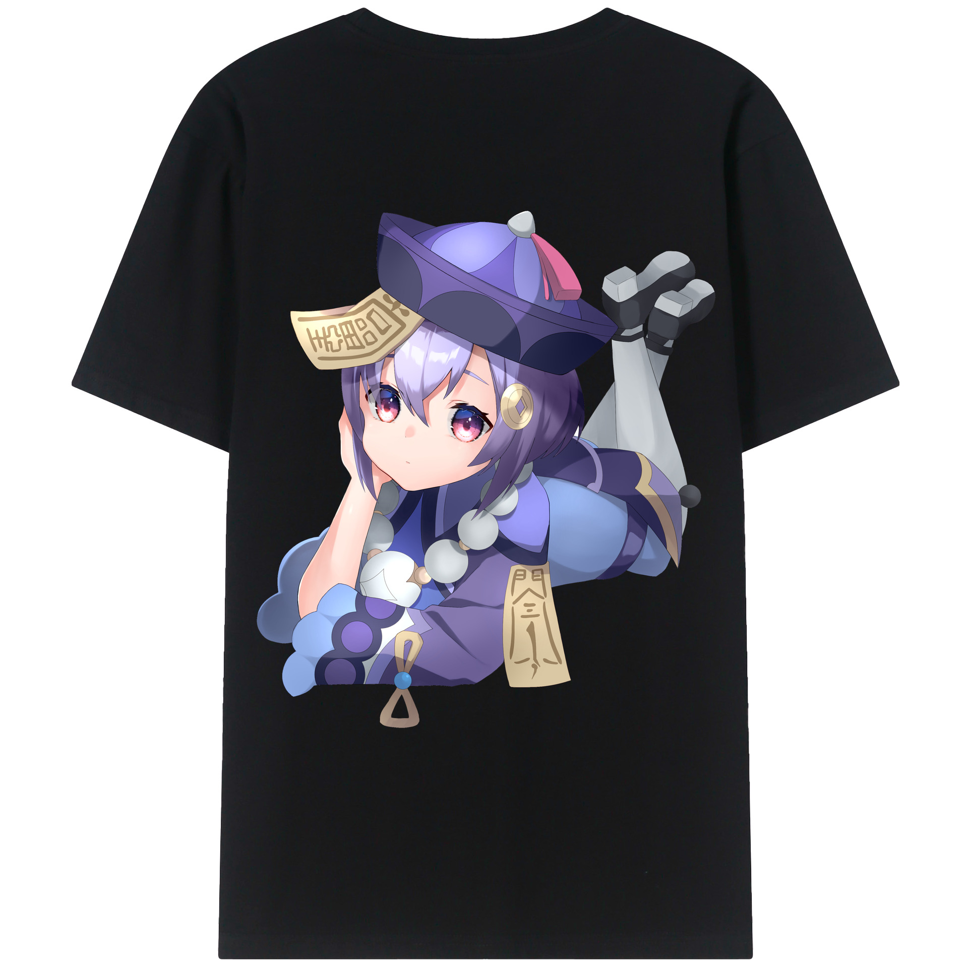 げんし神 七七 なな  genshin Nana レディース半袖Tシャツ(バックプリント)