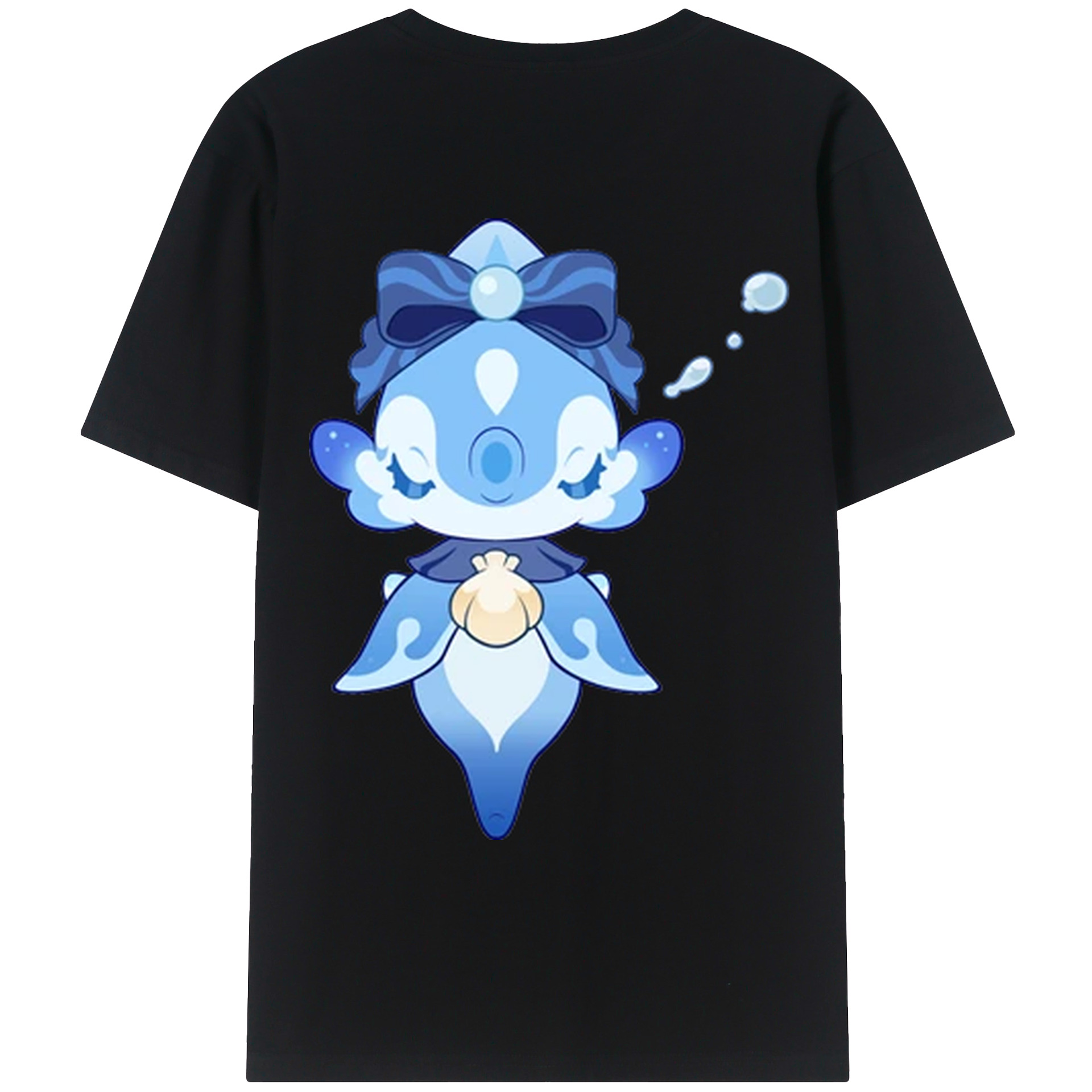 げんし神 フリーナ genshin Furina レディース半袖Tシャツ(バックプリント)