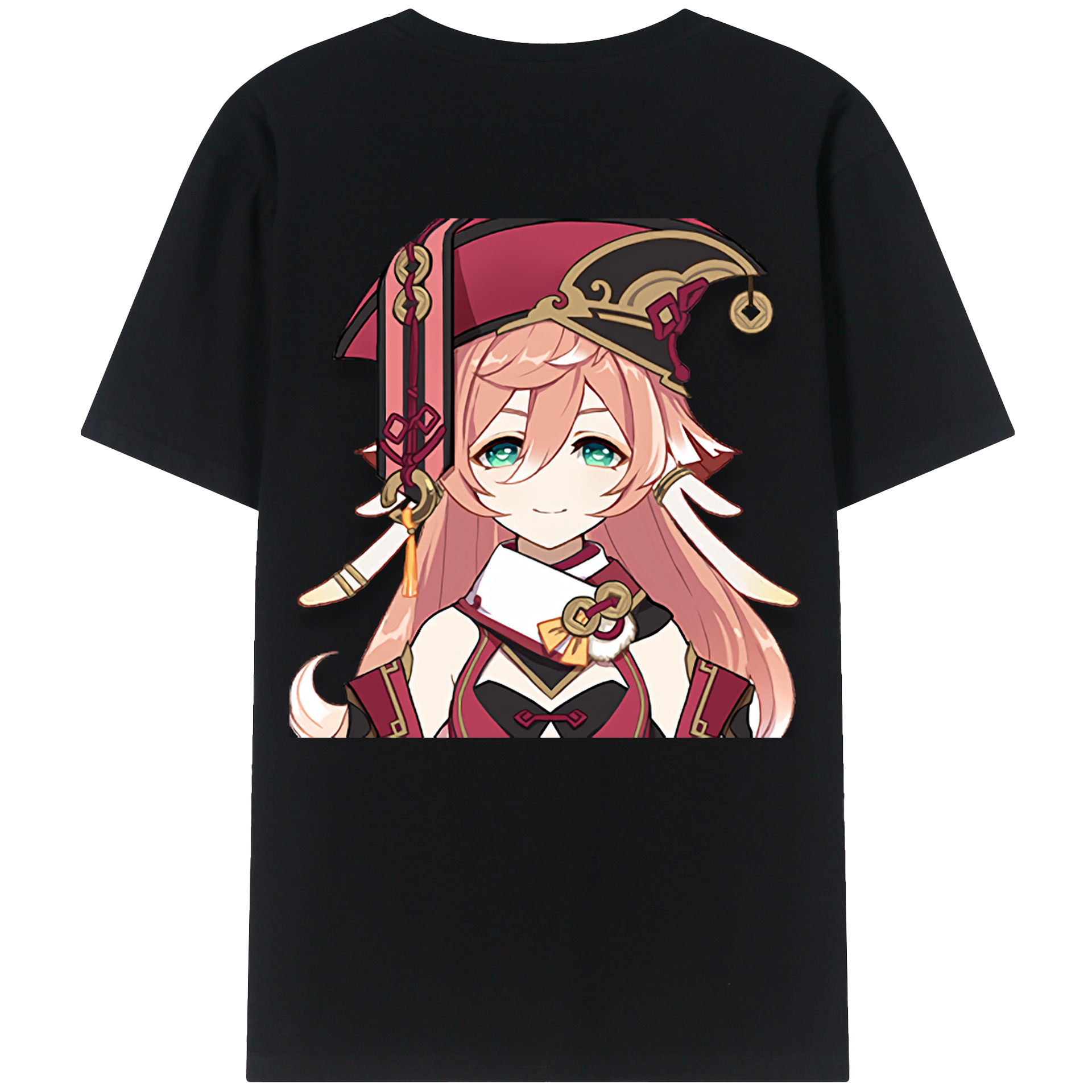 げんし神 ヤンフェイ genshin Yanfei レディース半袖Tシャツ(バックプリント)