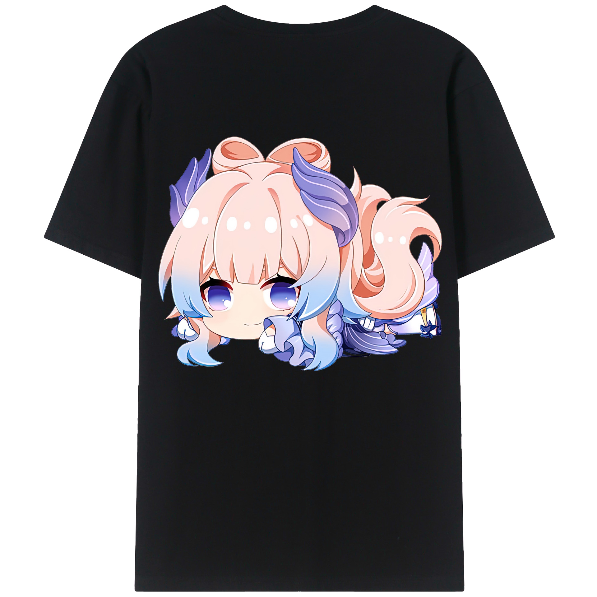 げんし神 珊瑚宮心海 サンゴノミヤ・ココミ genshin Sangonomiya Kokomi レディース半袖Tシャツ(バックプリント)
