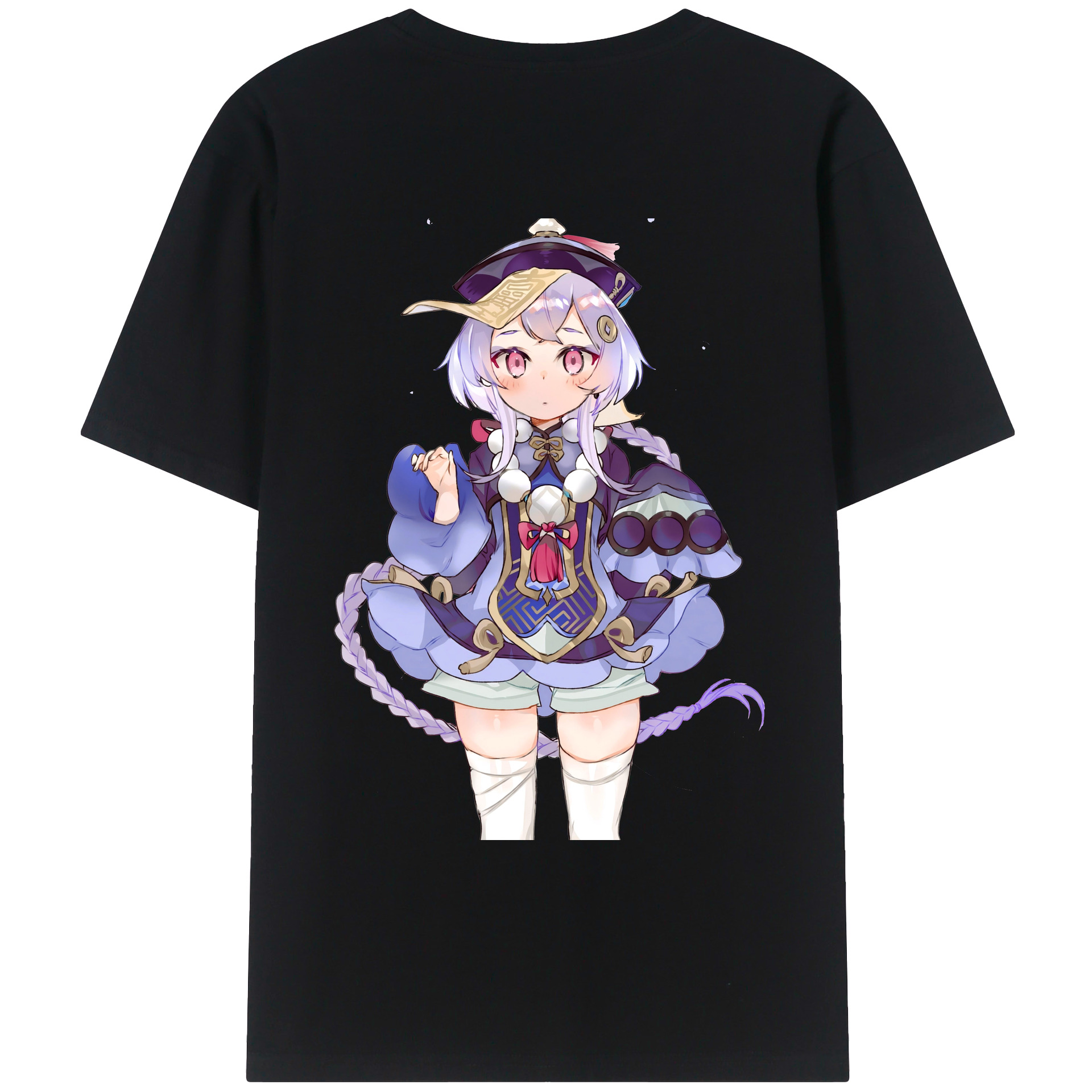 げんし神 七七 なな  genshin Nana レディース半袖Tシャツ(バックプリント)