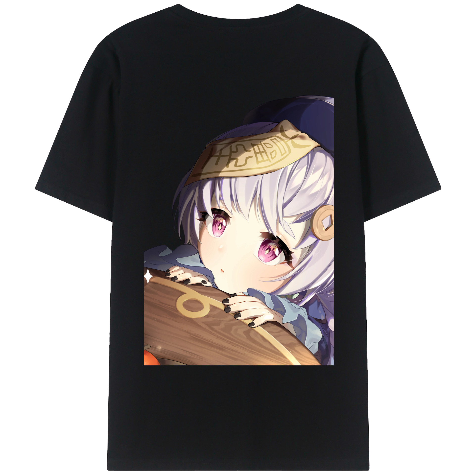 げんし神 七七 なな  genshin Nana レディース半袖Tシャツ(バックプリント)