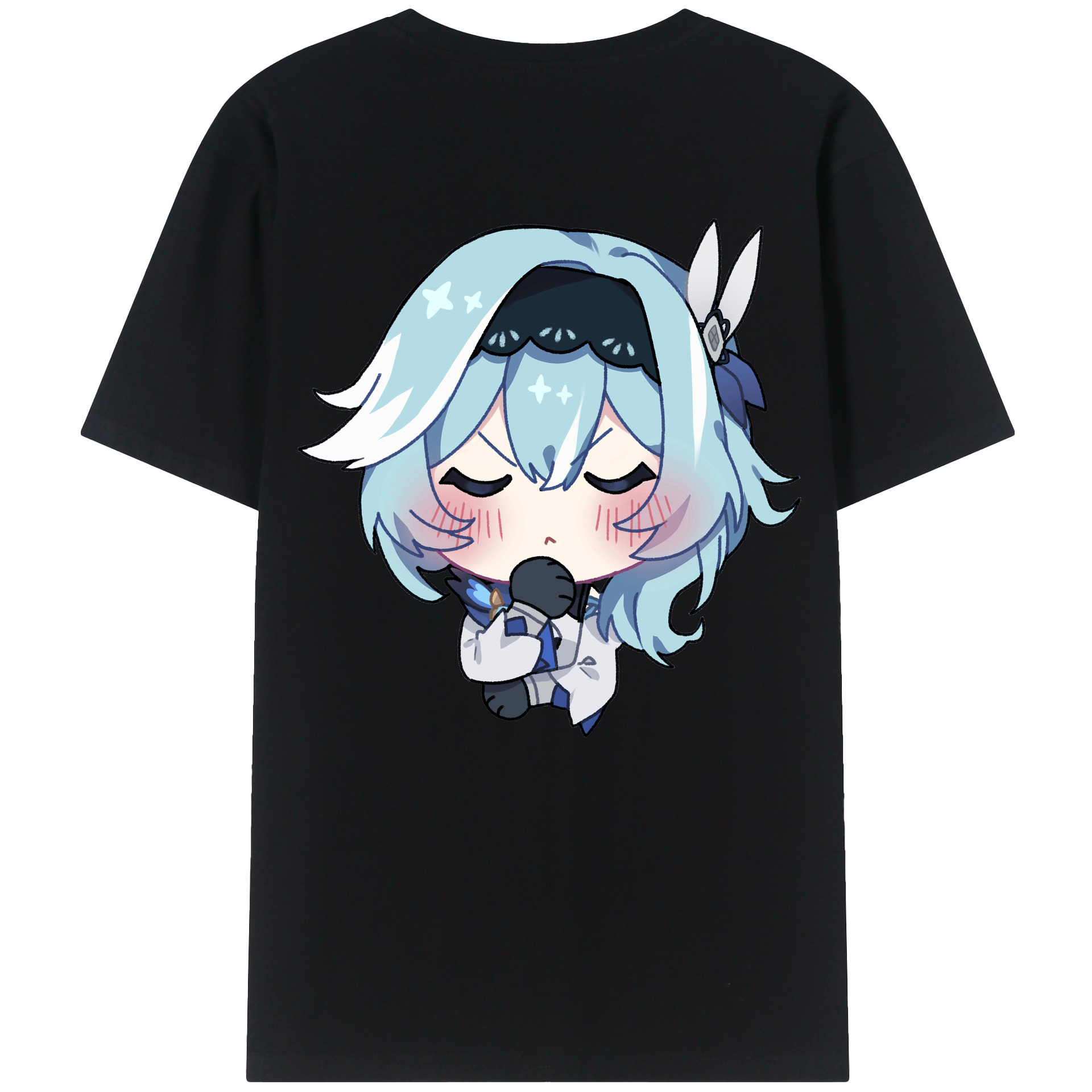 げんし神 优菈 ゆうら genshin Yūra レディース半袖Tシャツ(バックプリント)