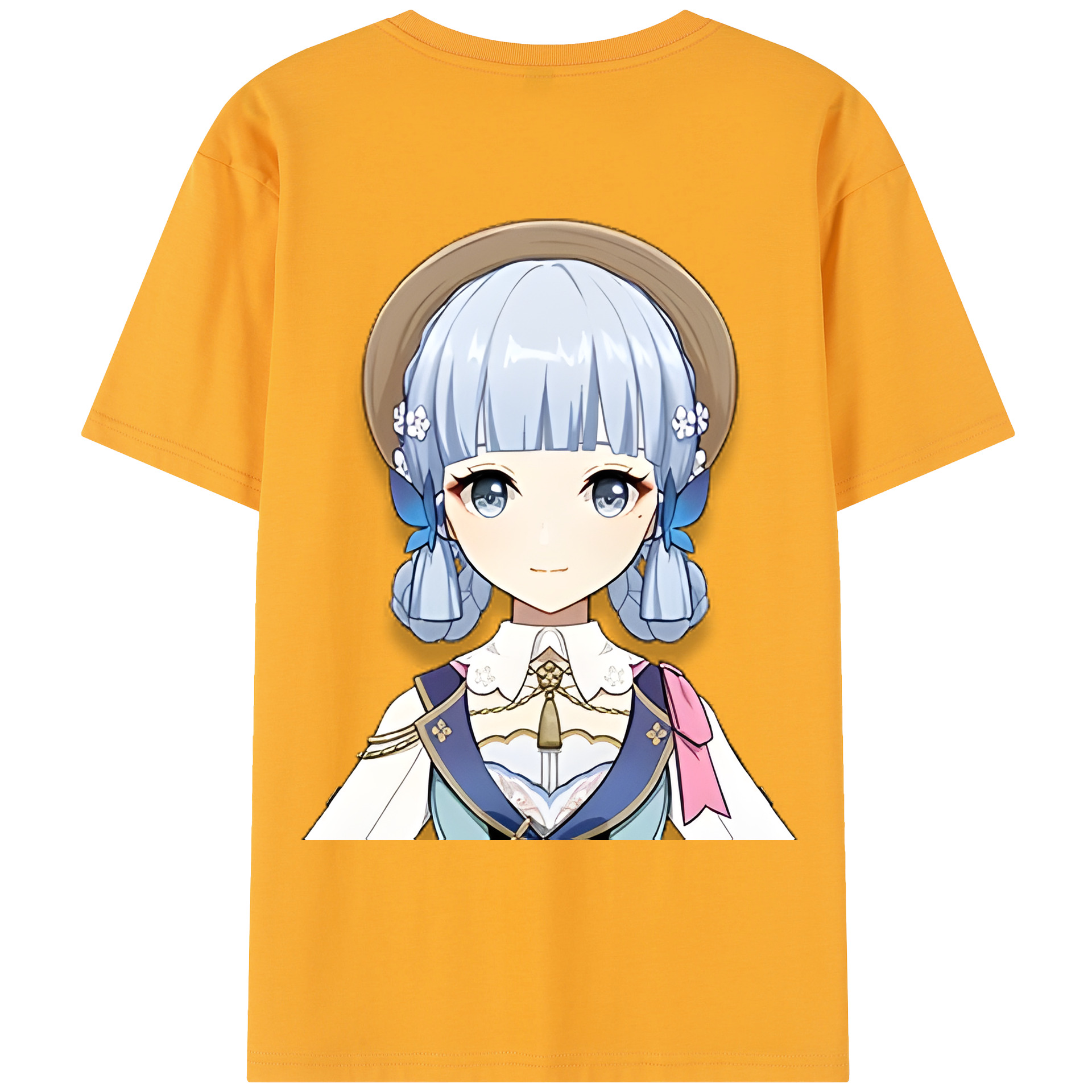 げんし神 神里綾華 神宮寺レン genshin Kamimiya Ren レディース半袖Tシャツ(バックプリント)