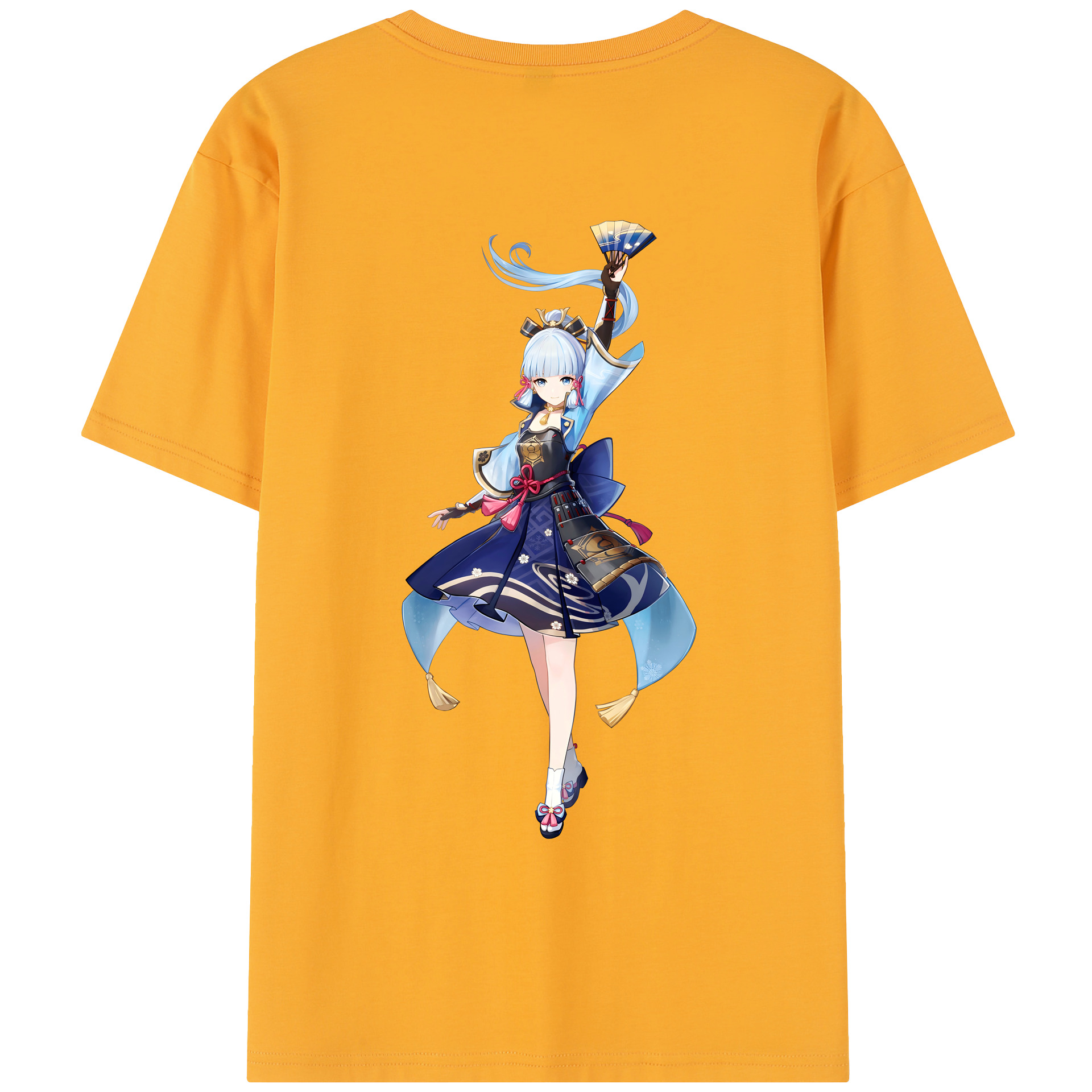 げんし神 神里綾華 神宮寺レン genshin Kamimiya Ren レディース半袖Tシャツ(バックプリント)