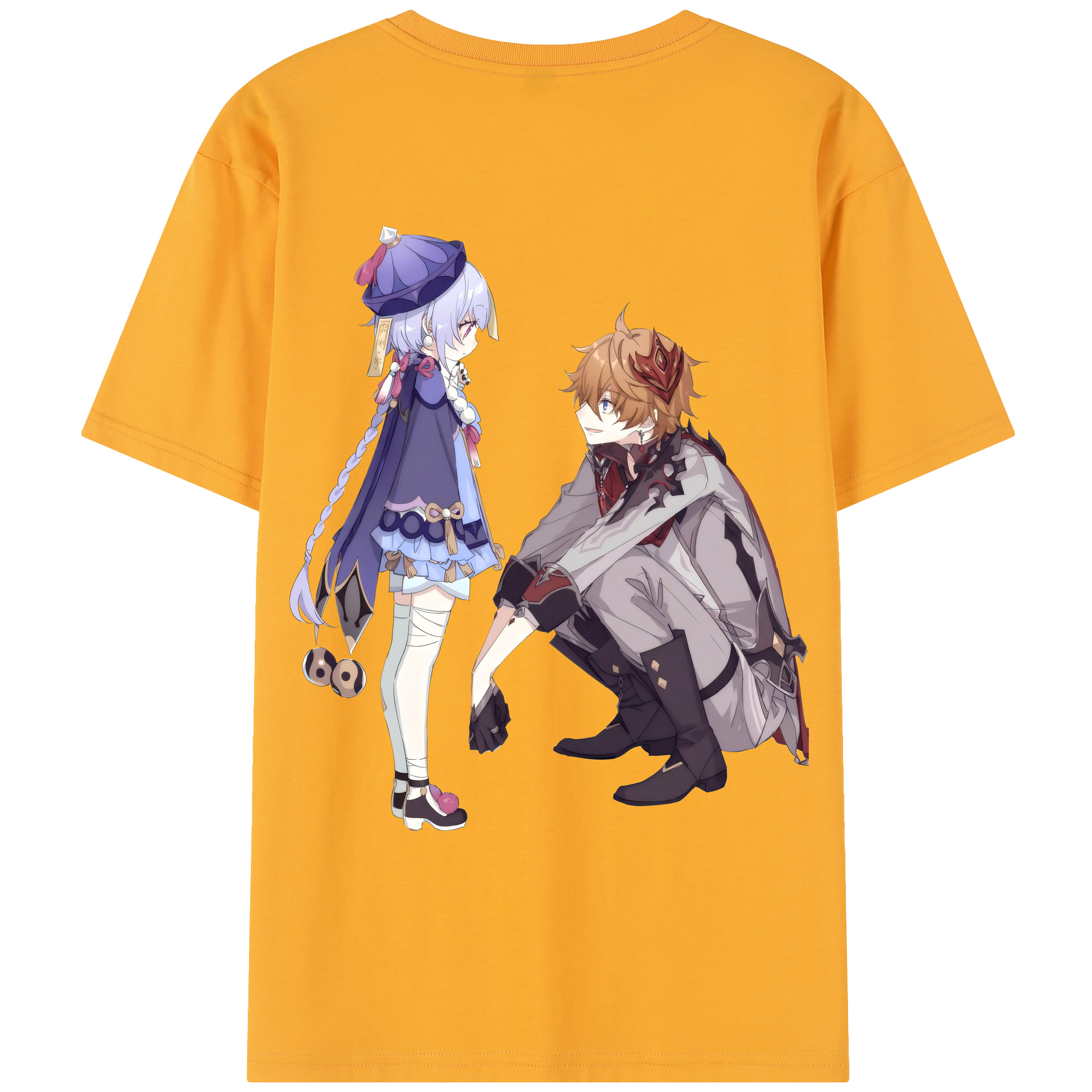 げんし神 七七 なな  genshin Nana レディース半袖Tシャツ(バックプリント)