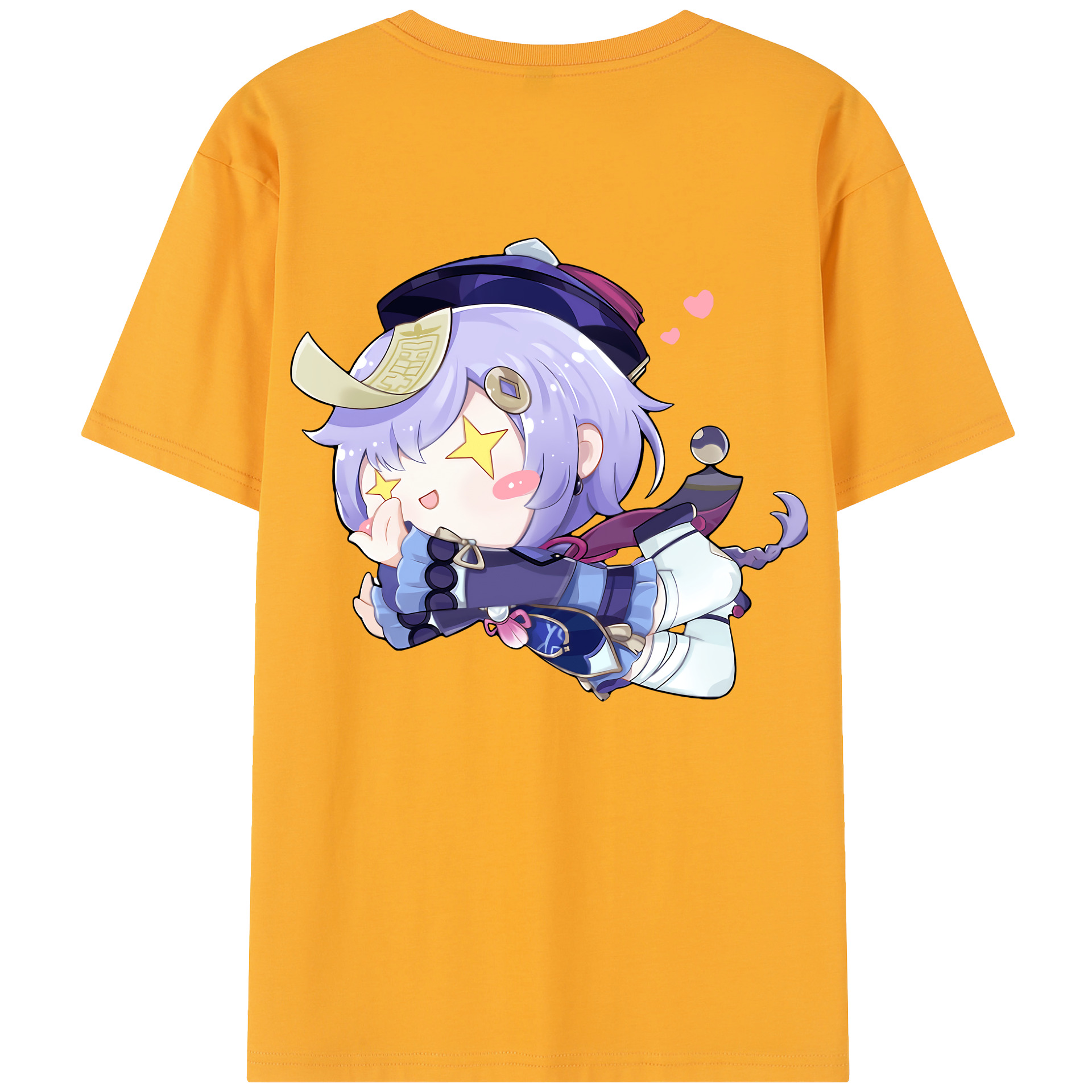げんし神 七七 なな  genshin Nana レディース半袖Tシャツ(バックプリント)