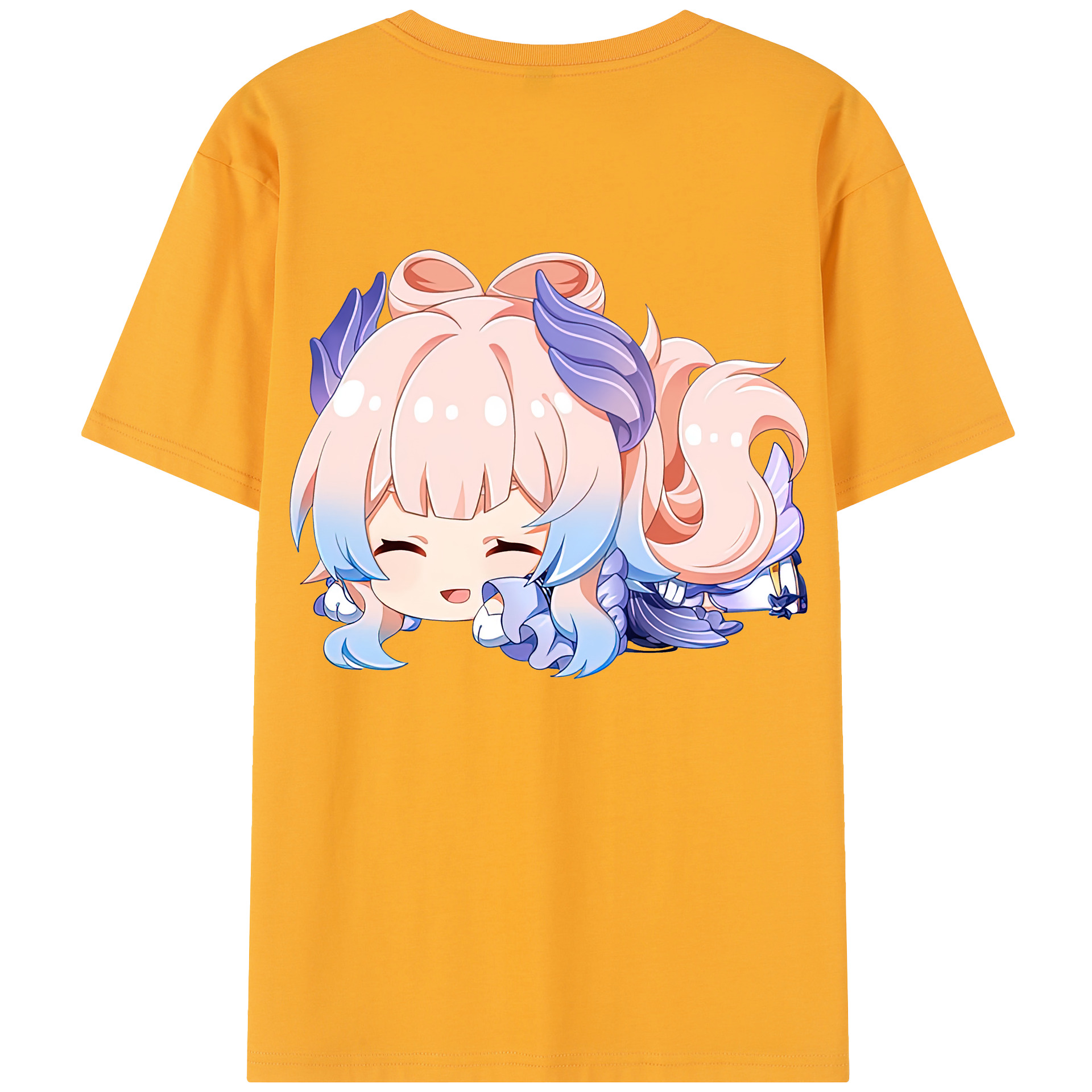 げんし神 珊瑚宮心海 サンゴノミヤ・ココミ genshin Sangonomiya Kokomi レディース半袖Tシャツ(バックプリント)
