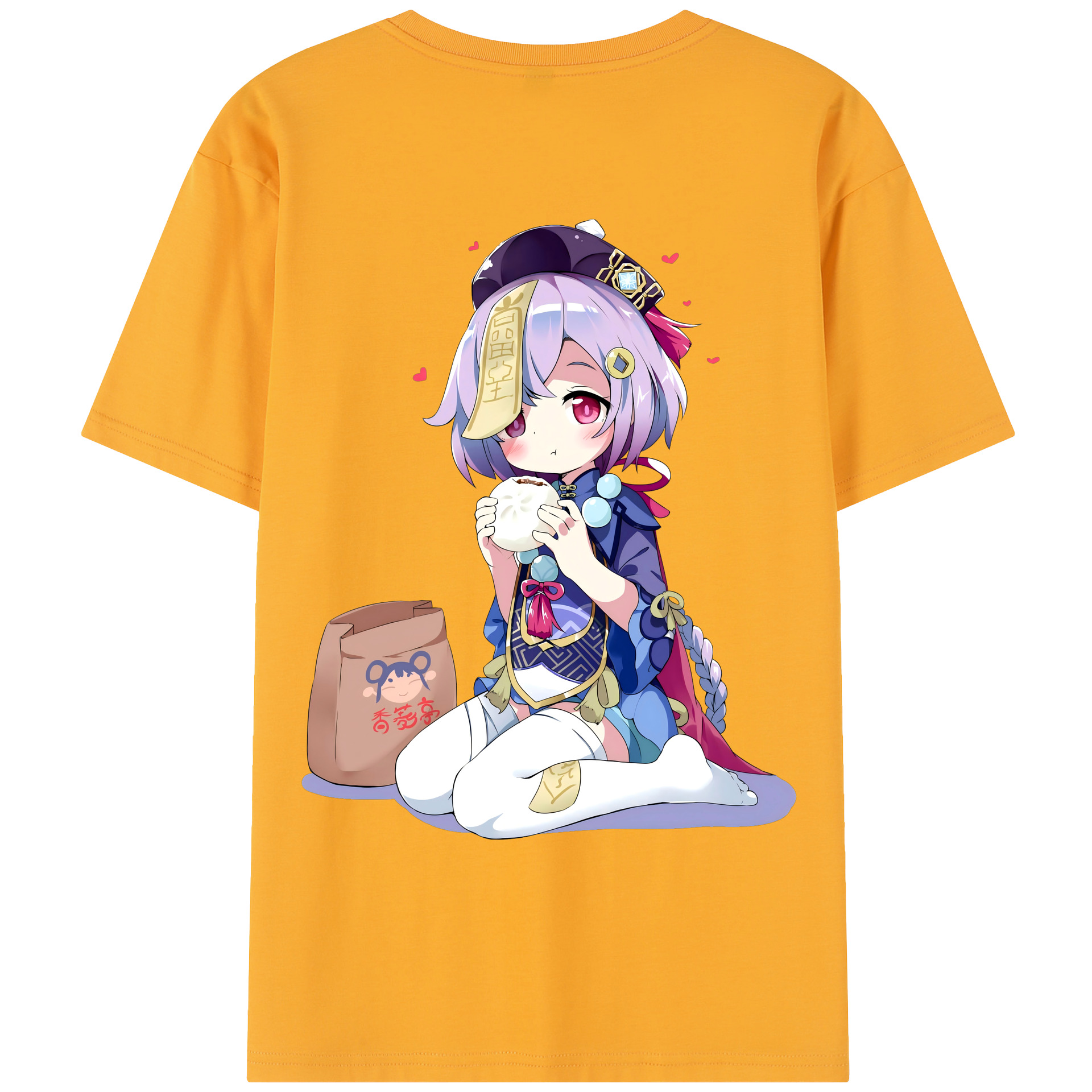 げんし神 七七 なな  genshin Nana レディース半袖Tシャツ(バックプリント)