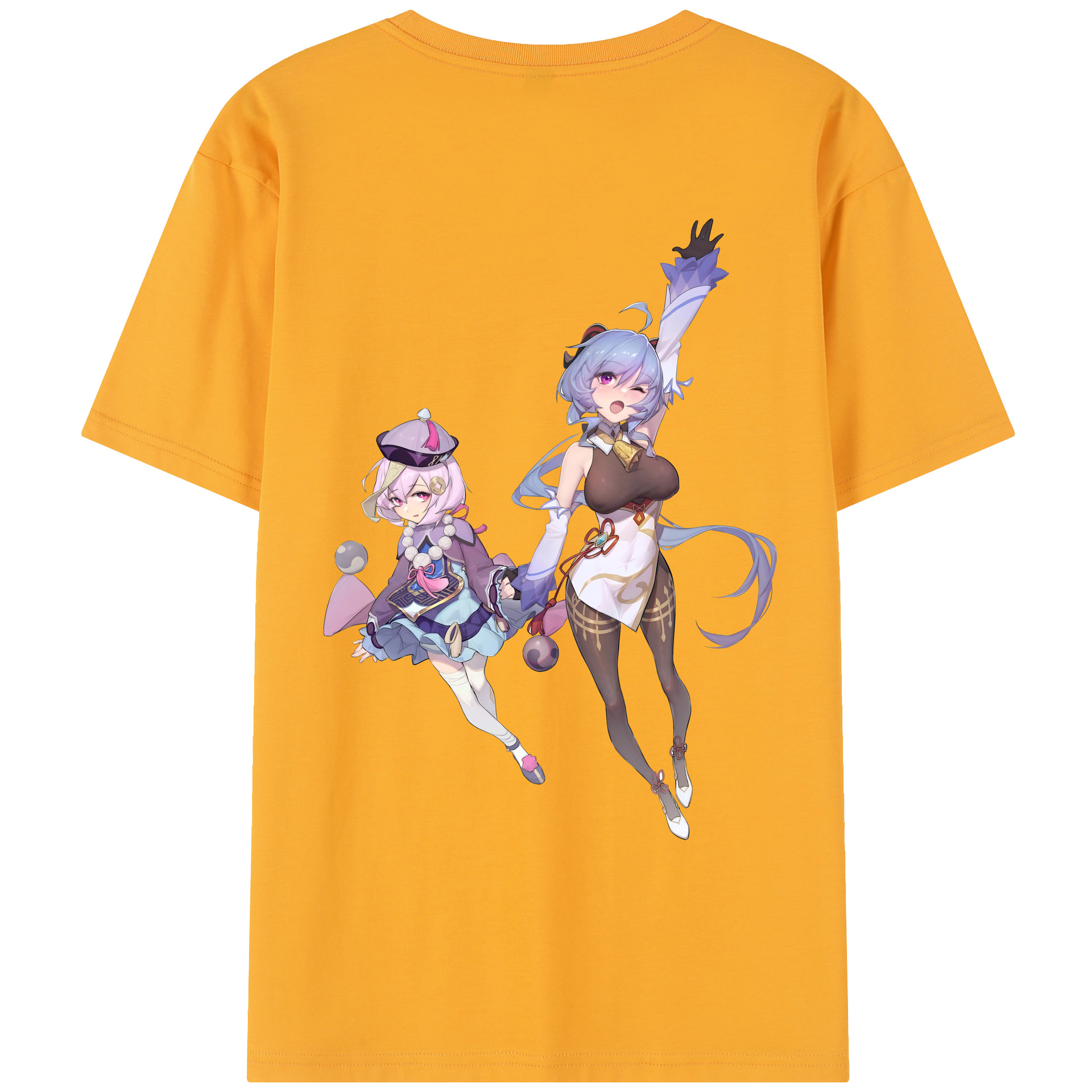 げんし神 七七 なな  genshin Nana レディース半袖Tシャツ(バックプリント)