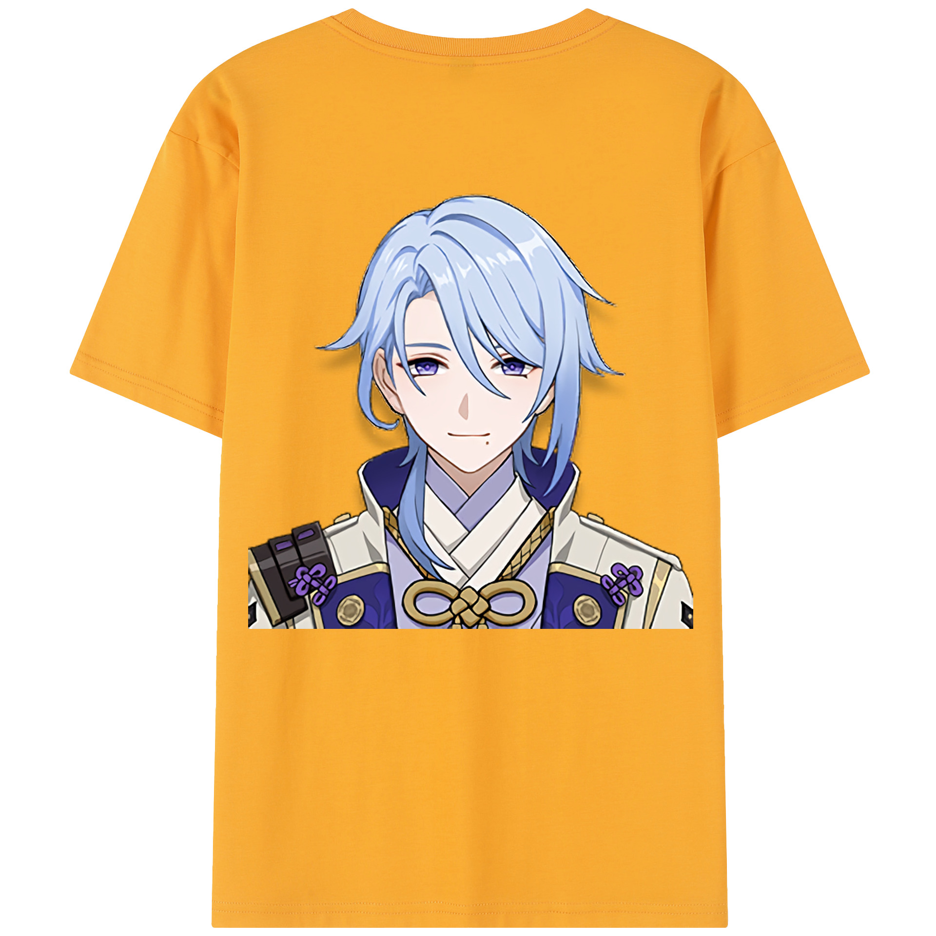 げんし神 神里綾人 かみさとあやと genshin Kamisato Ayato レディース半袖Tシャツ(バックプリント)