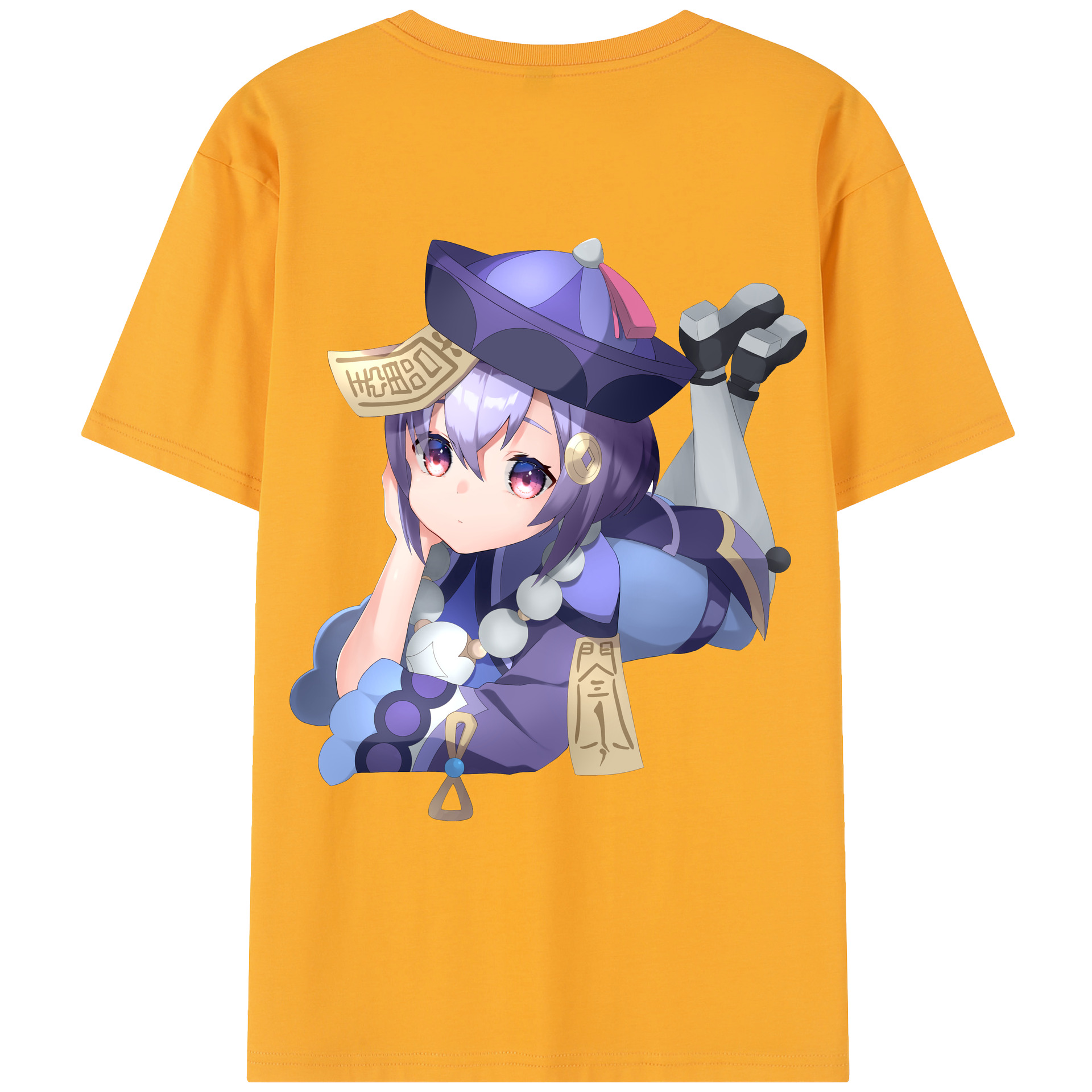 げんし神 七七 なな  genshin Nana レディース半袖Tシャツ(バックプリント)