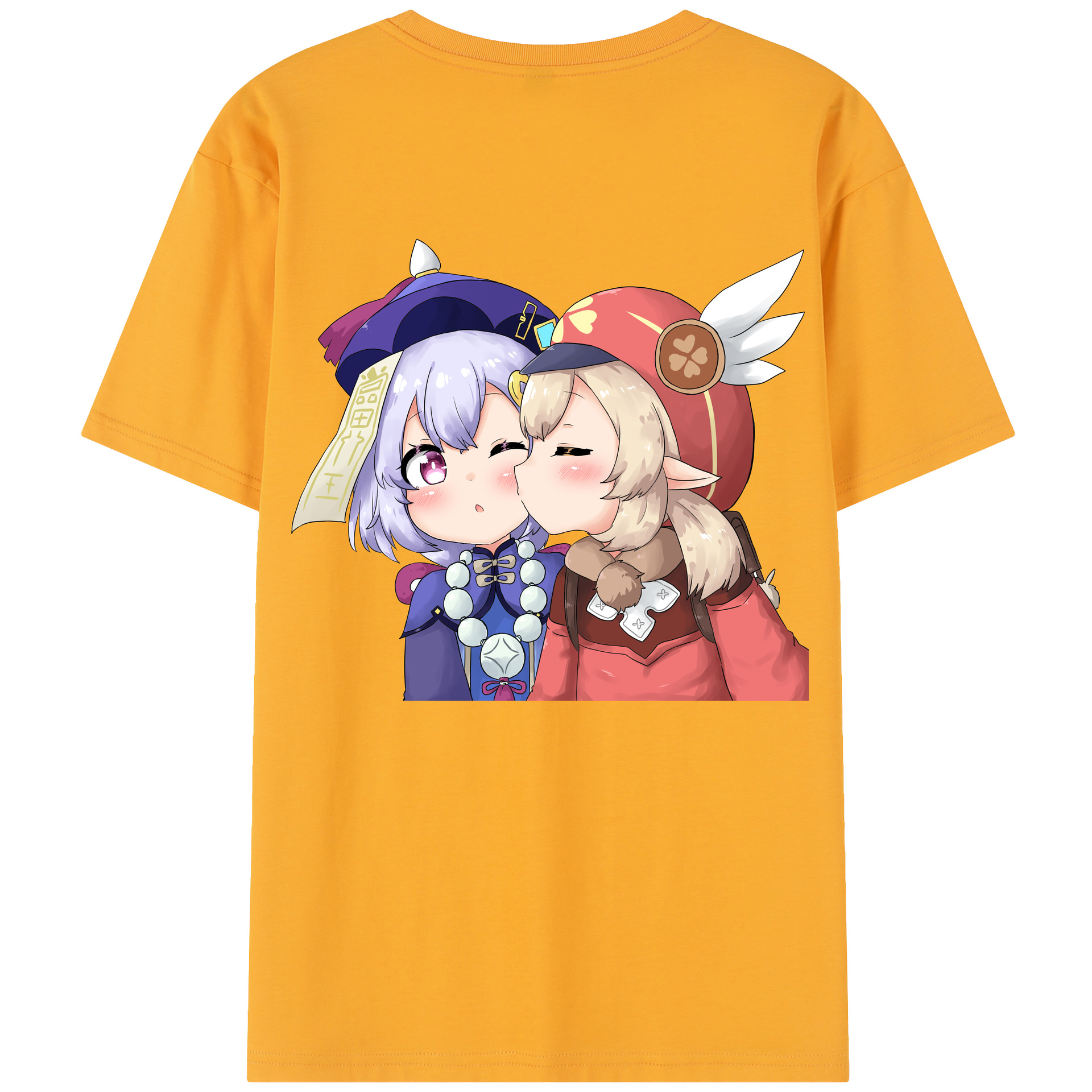 げんし神 七七 なな  genshin Nana レディース半袖Tシャツ(バックプリント)