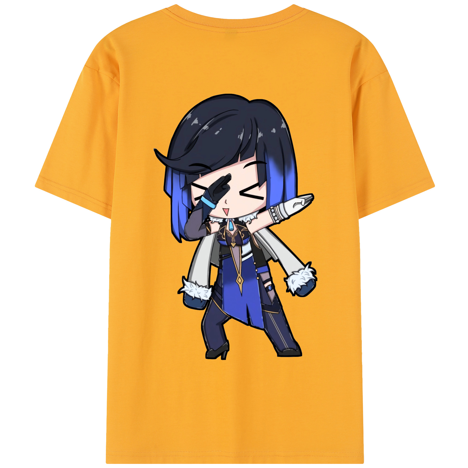 げんし神 夜兰 やらん genshin Yaran レディース半袖Tシャツ(バックプリント)
