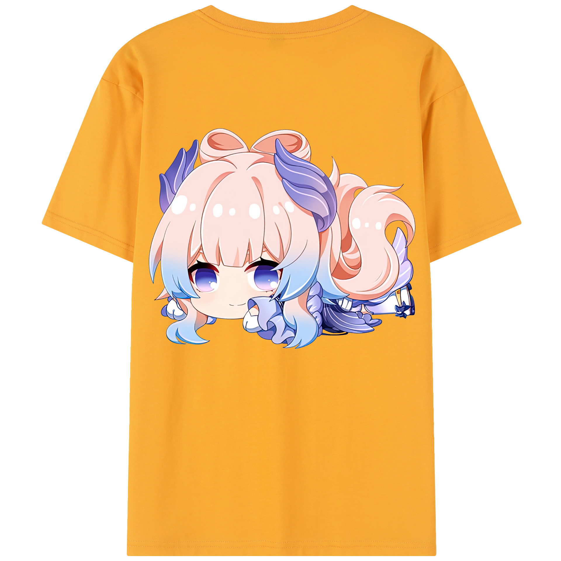 げんし神 珊瑚宮心海 サンゴノミヤ・ココミ genshin Sangonomiya Kokomi レディース半袖Tシャツ(バックプリント)