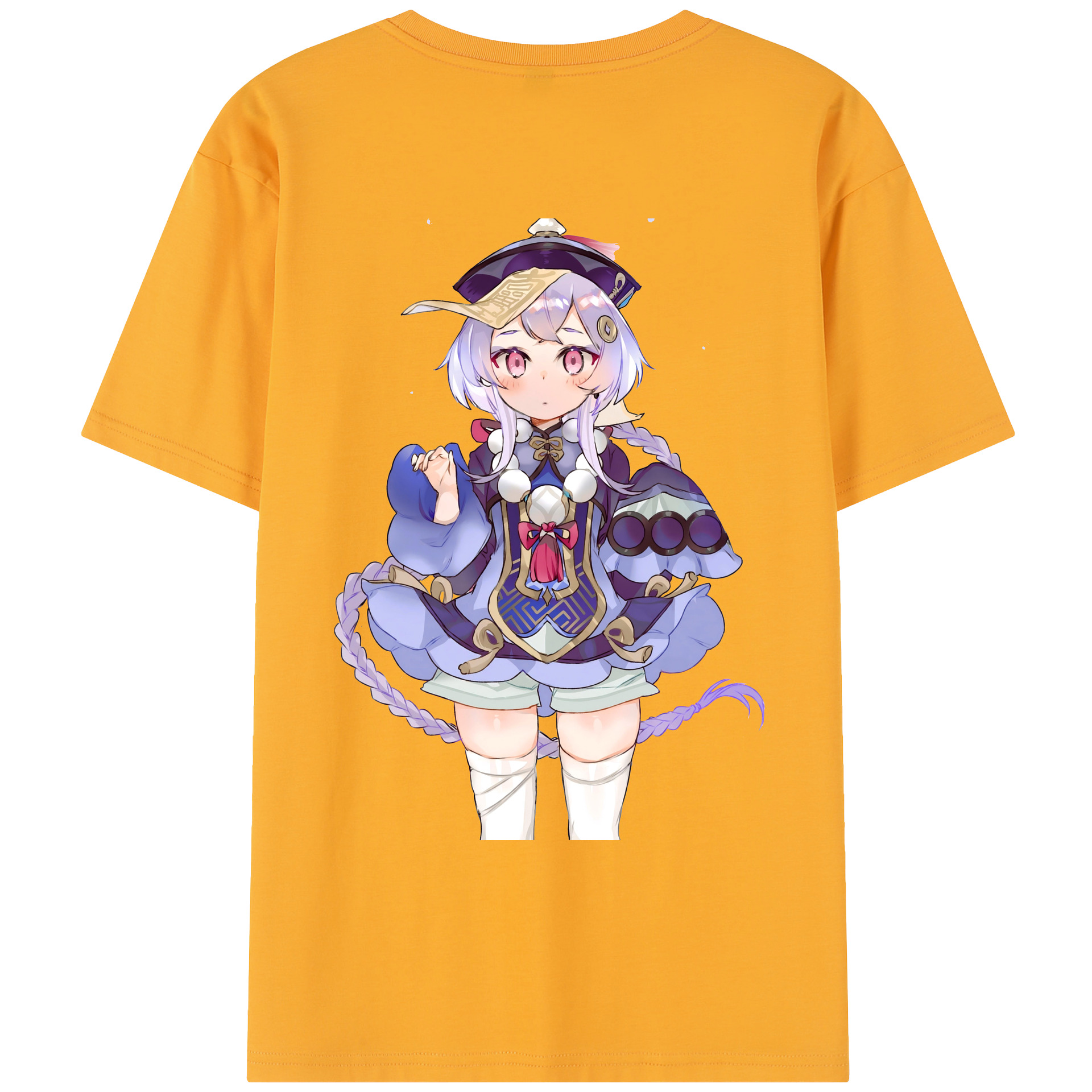 げんし神 七七 なな  genshin Nana レディース半袖Tシャツ(バックプリント)