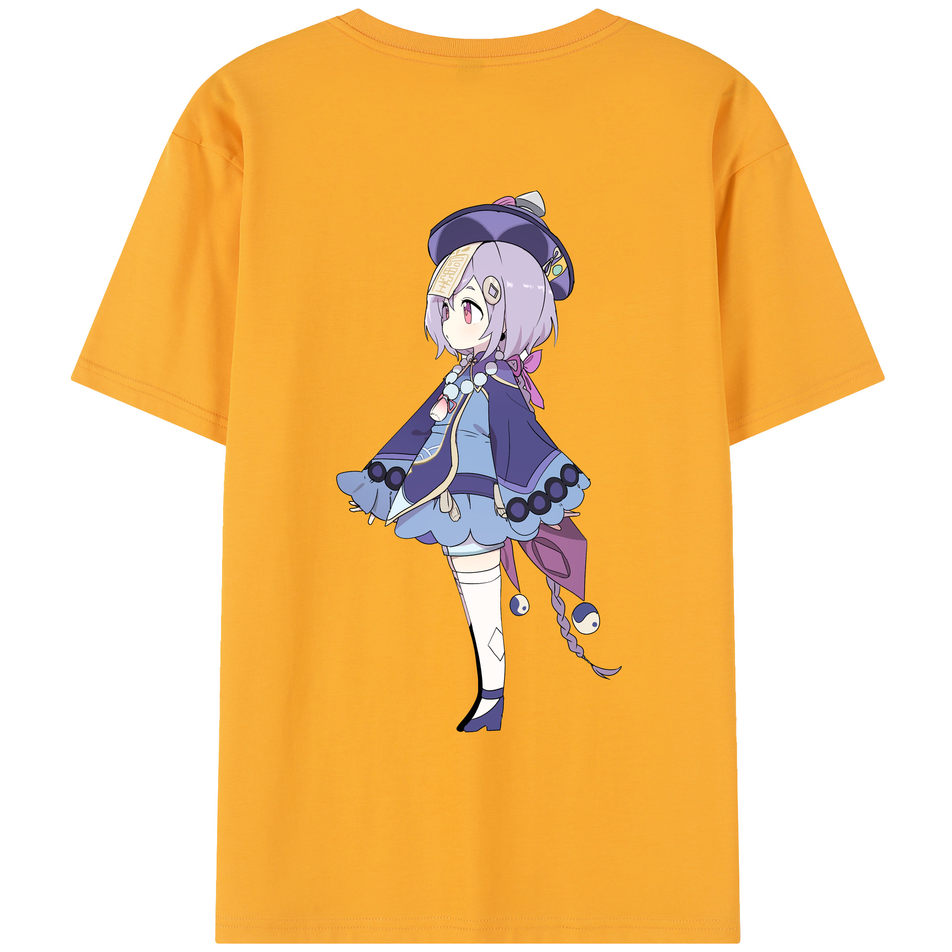 げんし神 七七 なな  genshin Nana レディース半袖Tシャツ(バックプリント)