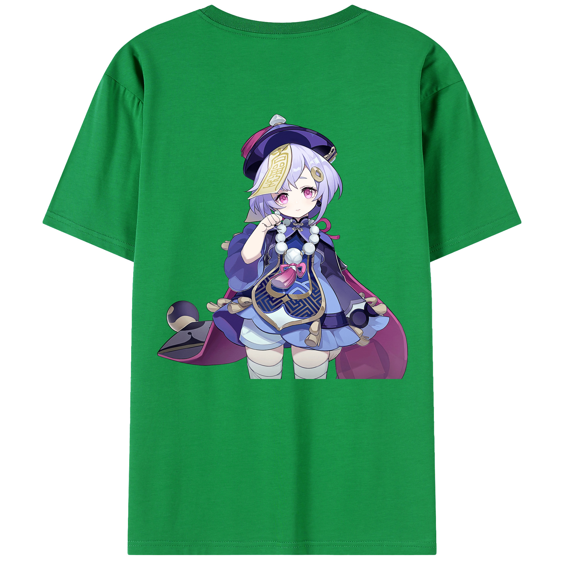 げんし神 七七 なな  genshin Nana レディース半袖Tシャツ(バックプリント)