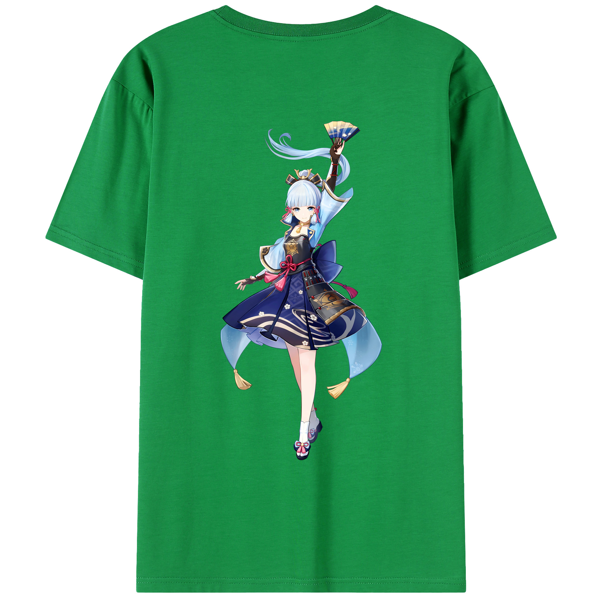 げんし神 神里綾華 神宮寺レン genshin Kamimiya Ren レディース半袖Tシャツ(バックプリント)