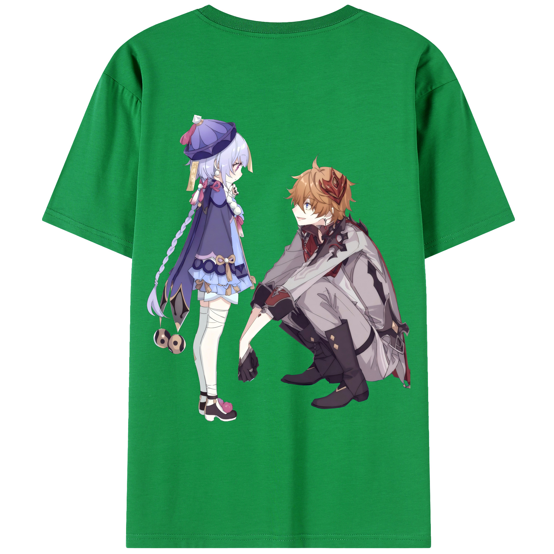 げんし神 七七 なな  genshin Nana レディース半袖Tシャツ(バックプリント)