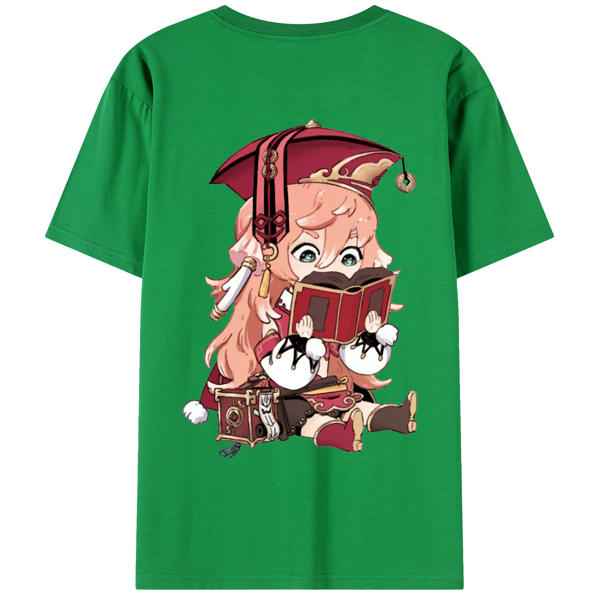 げんし神 ヤンフェイ genshin Yanfei レディース半袖Tシャツ(バックプリント)