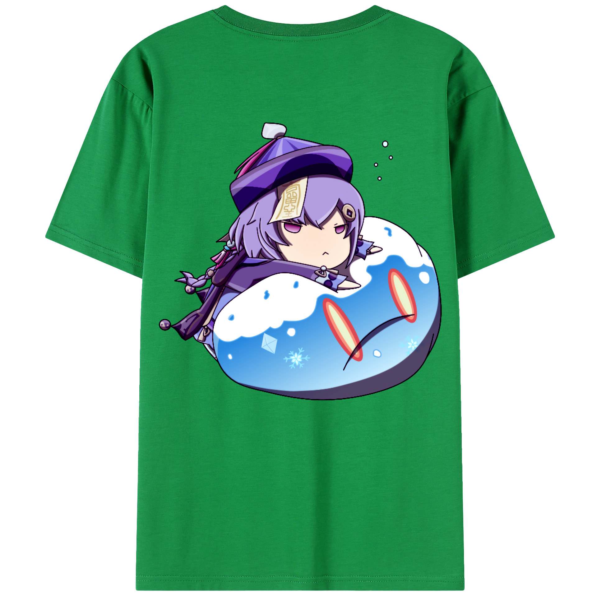 げんし神 七七 なな  genshin Nana レディース半袖Tシャツ(バックプリント)