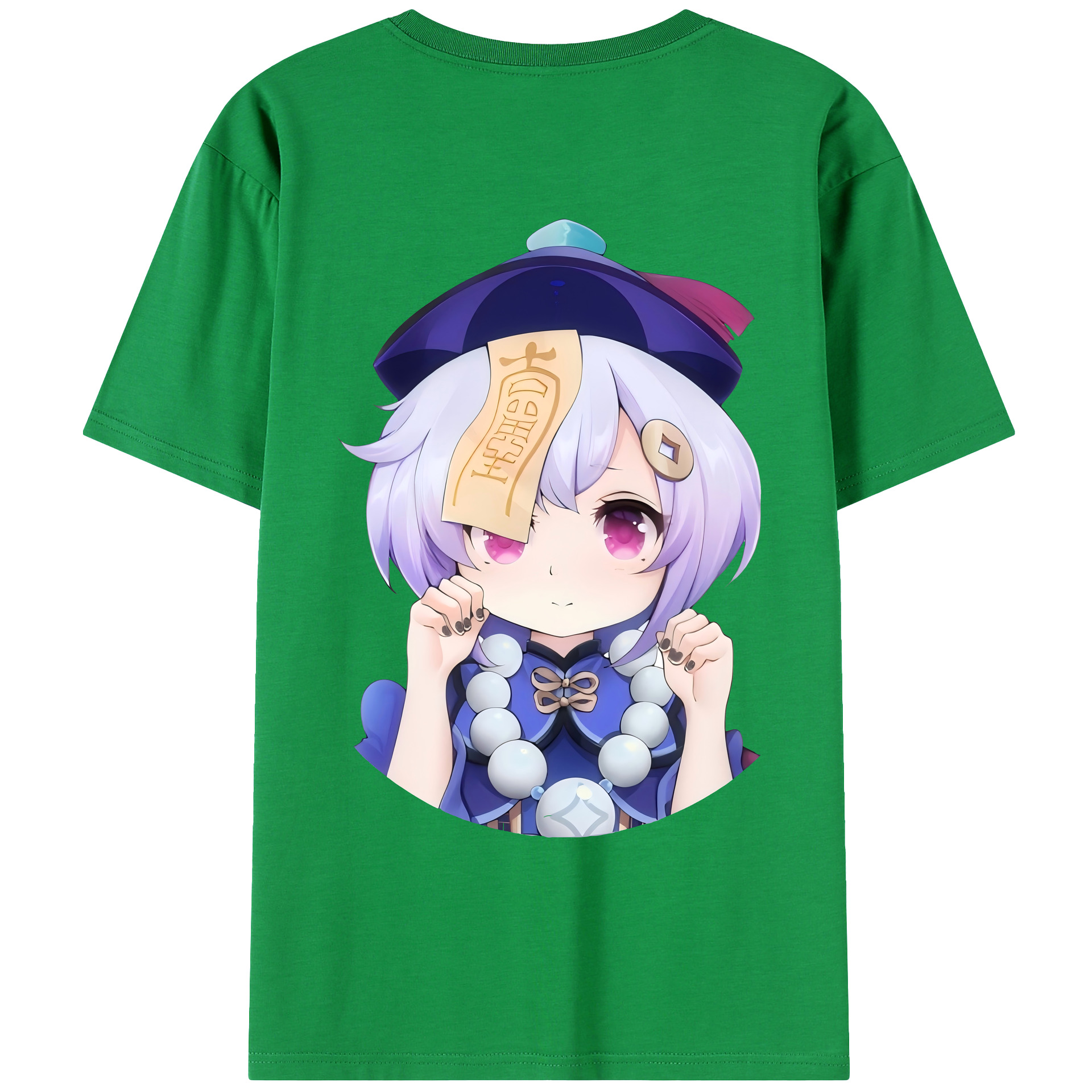 げんし神 七七 なな  genshin Nana レディース半袖Tシャツ(バックプリント)