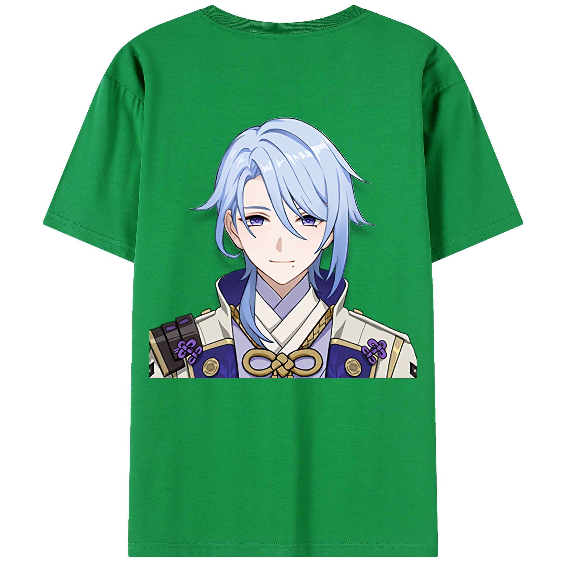 げんし神 神里綾人 かみさとあやと genshin Kamisato Ayato レディース半袖Tシャツ(バックプリント)