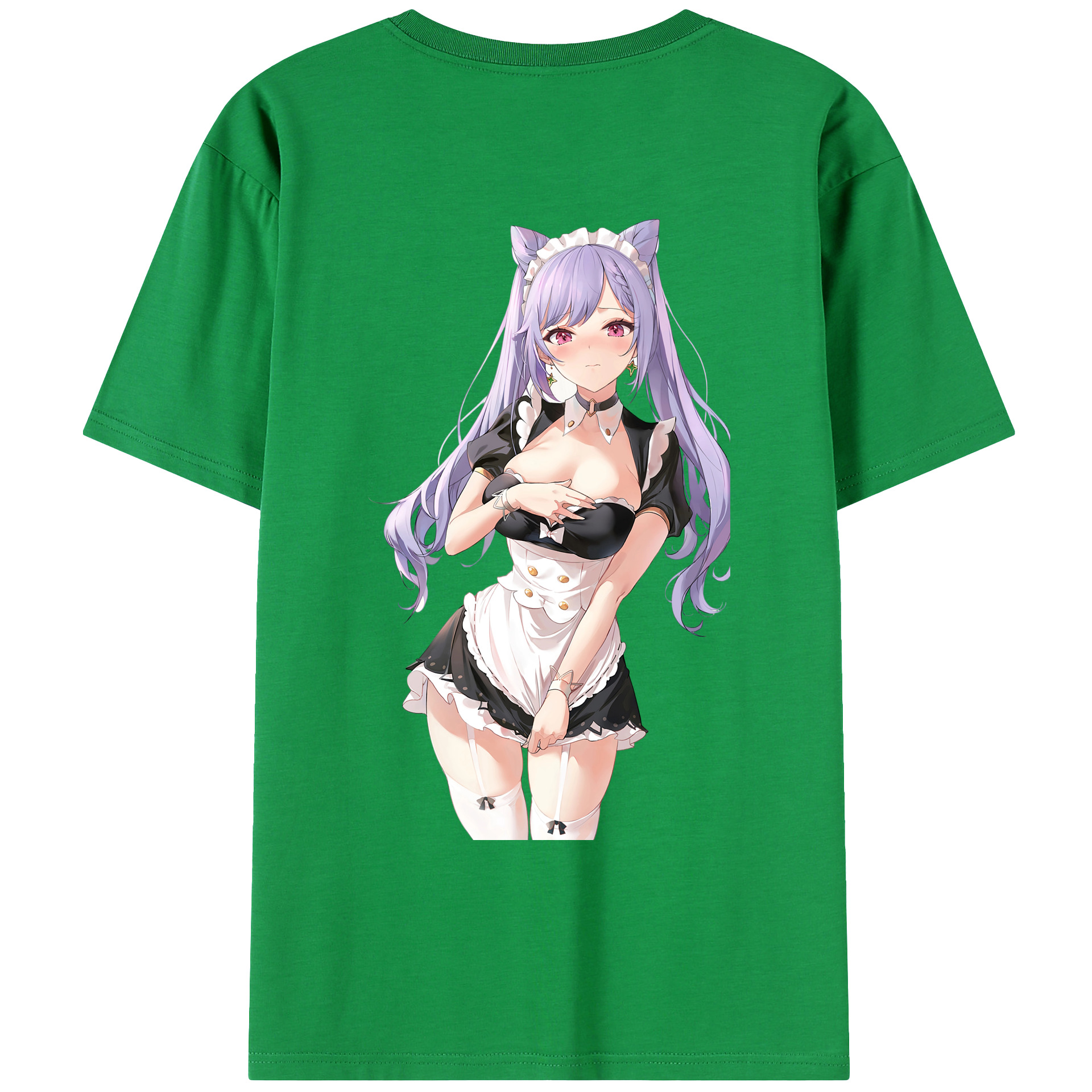 げんし神 刻晴 こくせい genshin Kokusei レディース半袖Tシャツ(バックプリント)