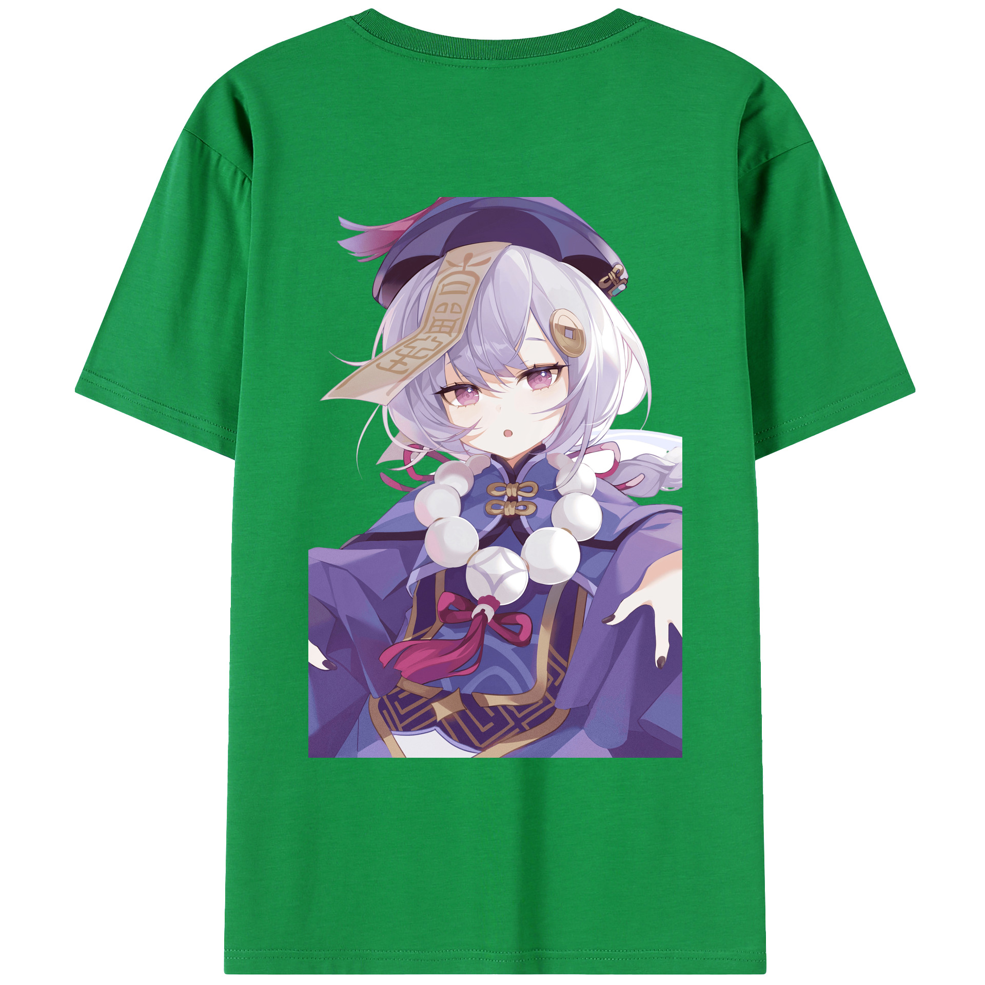げんし神 七七 なな  genshin Nana レディース半袖Tシャツ(バックプリント)
