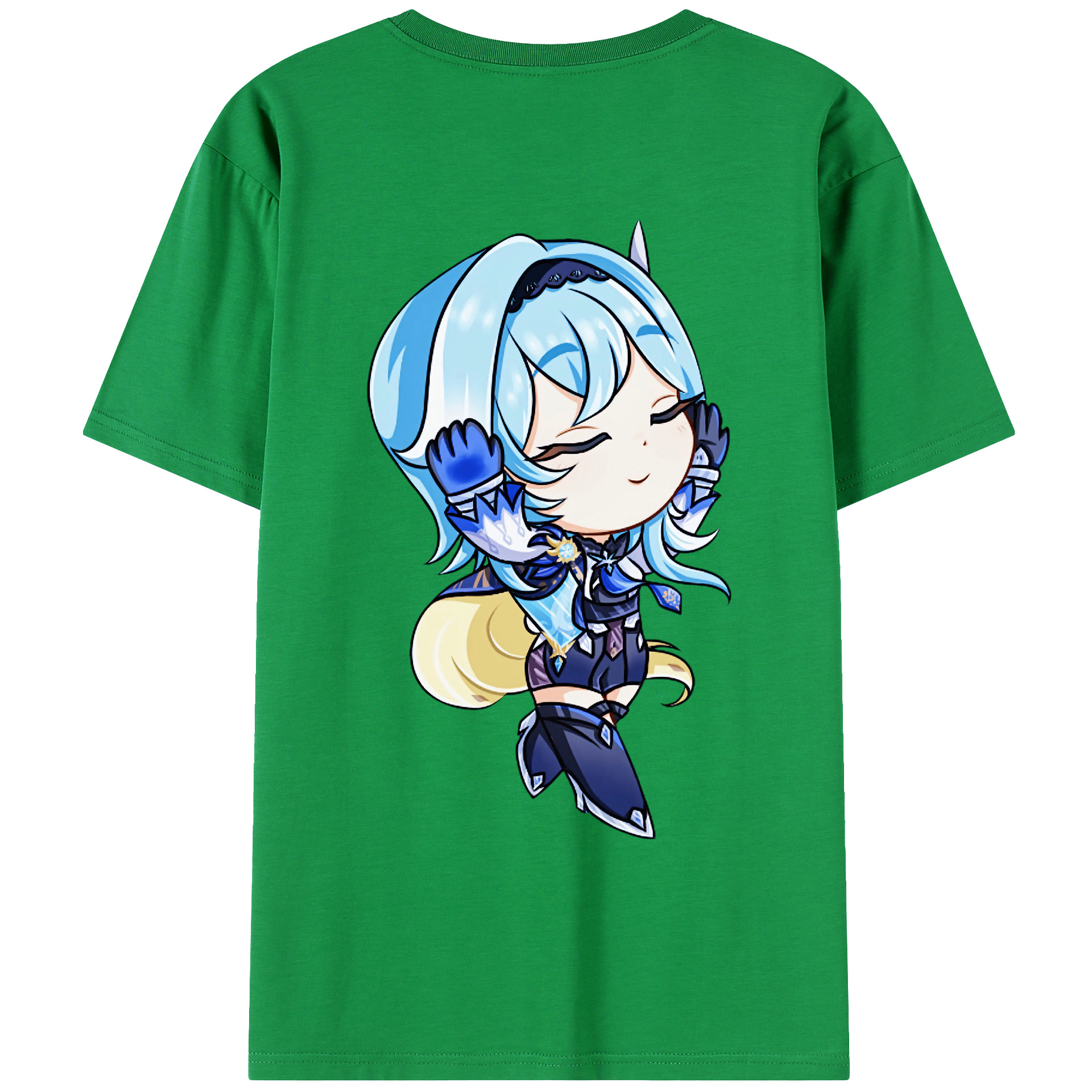 げんし神 优菈 ゆうら genshin Yūra レディース半袖Tシャツ(バックプリント)