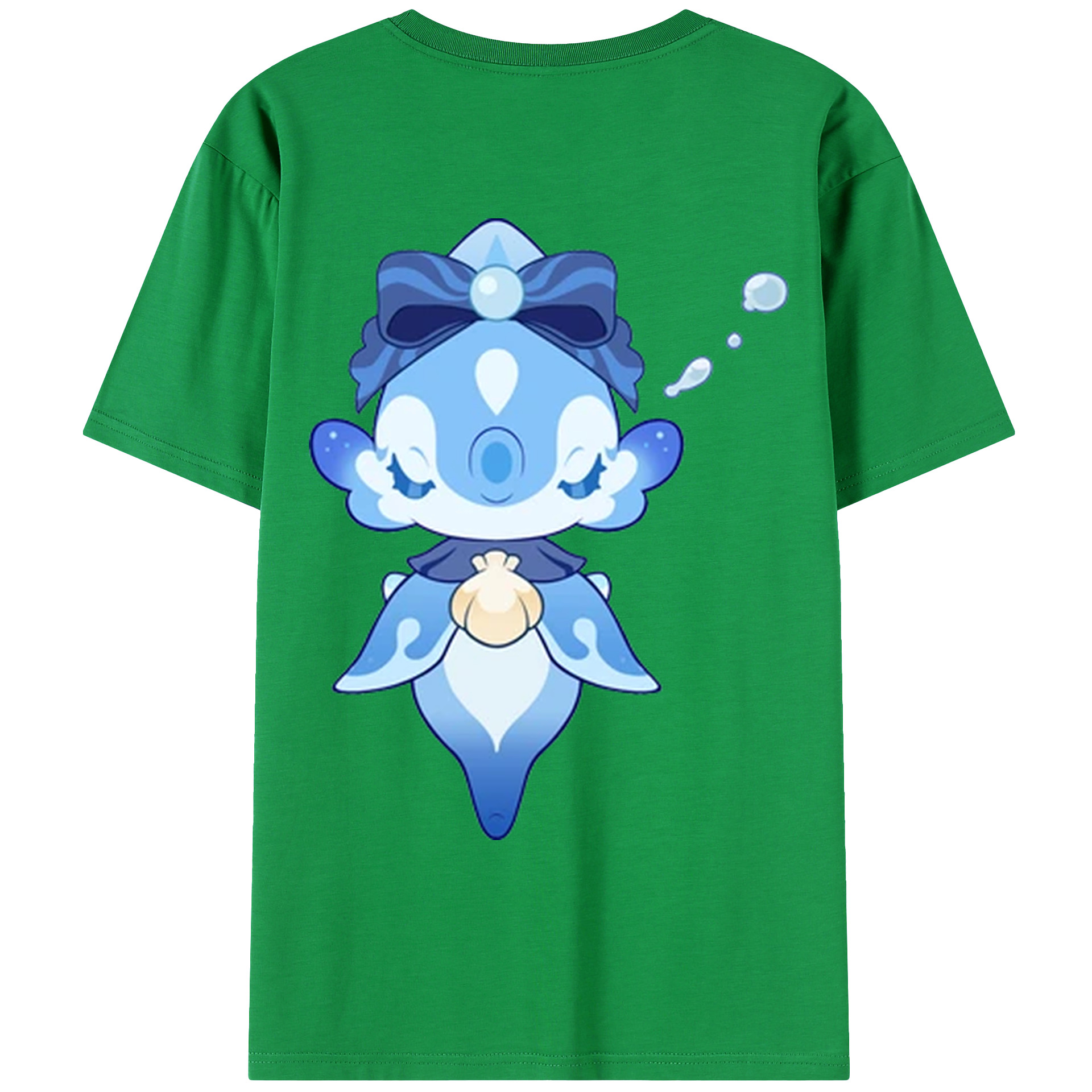 げんし神 フリーナ genshin Furina レディース半袖Tシャツ(バックプリント)