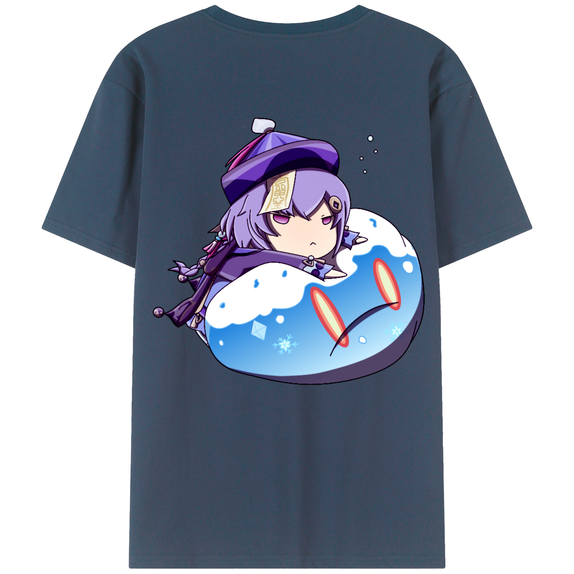 げんし神 七七 なな  genshin Nana レディース半袖Tシャツ(バックプリント)