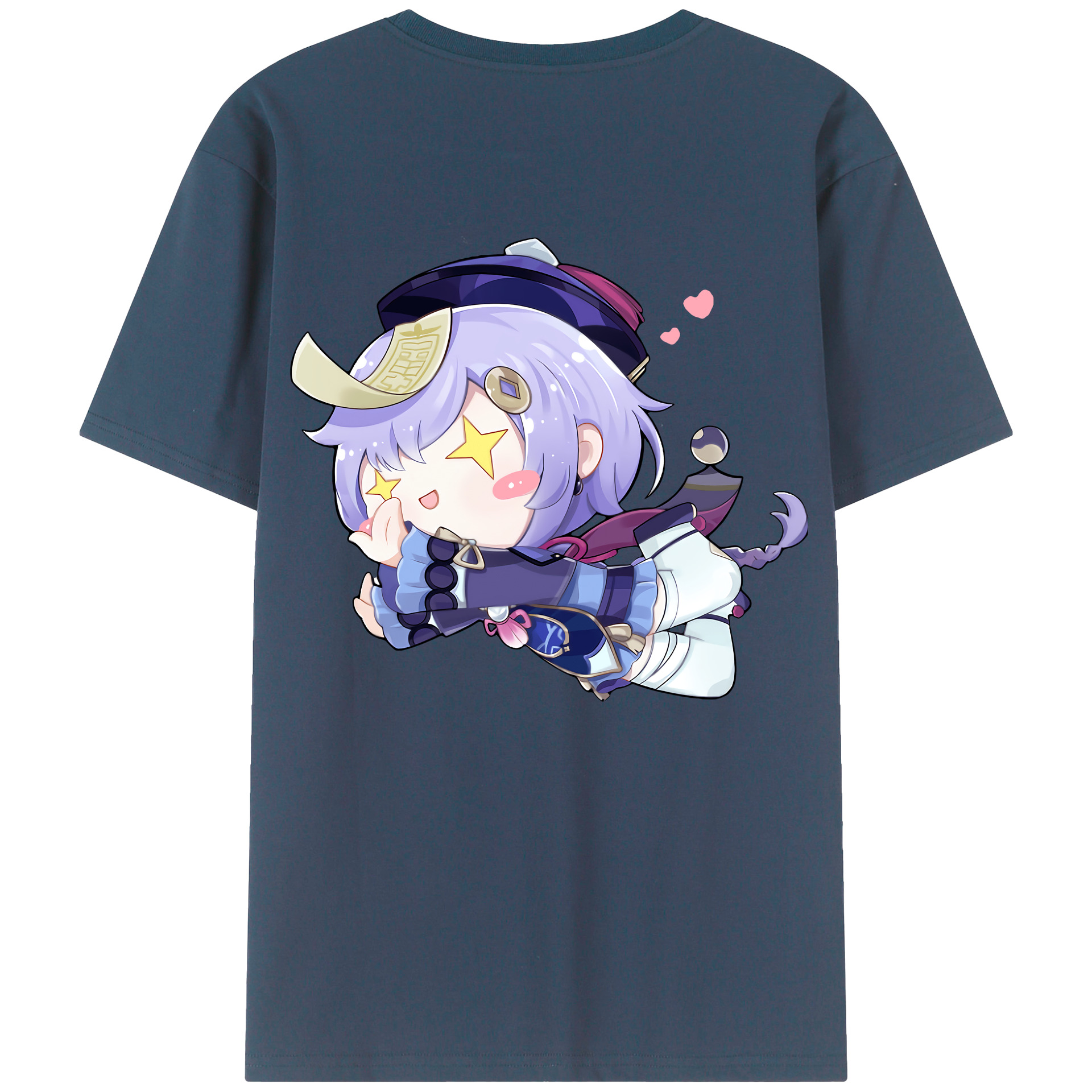 げんし神 七七 なな  genshin Nana レディース半袖Tシャツ(バックプリント)