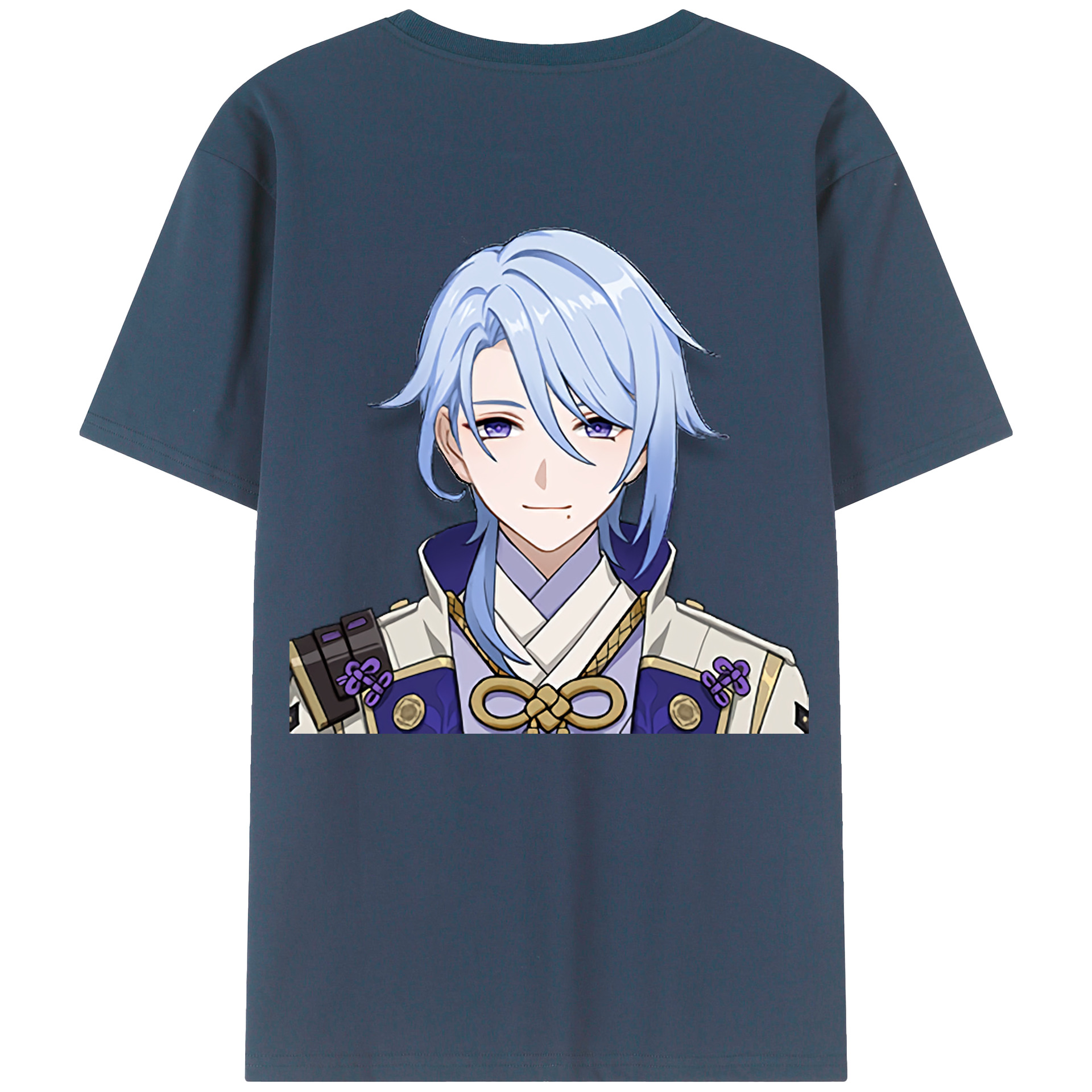 げんし神 神里綾人 かみさとあやと genshin Kamisato Ayato レディース半袖Tシャツ(バックプリント)