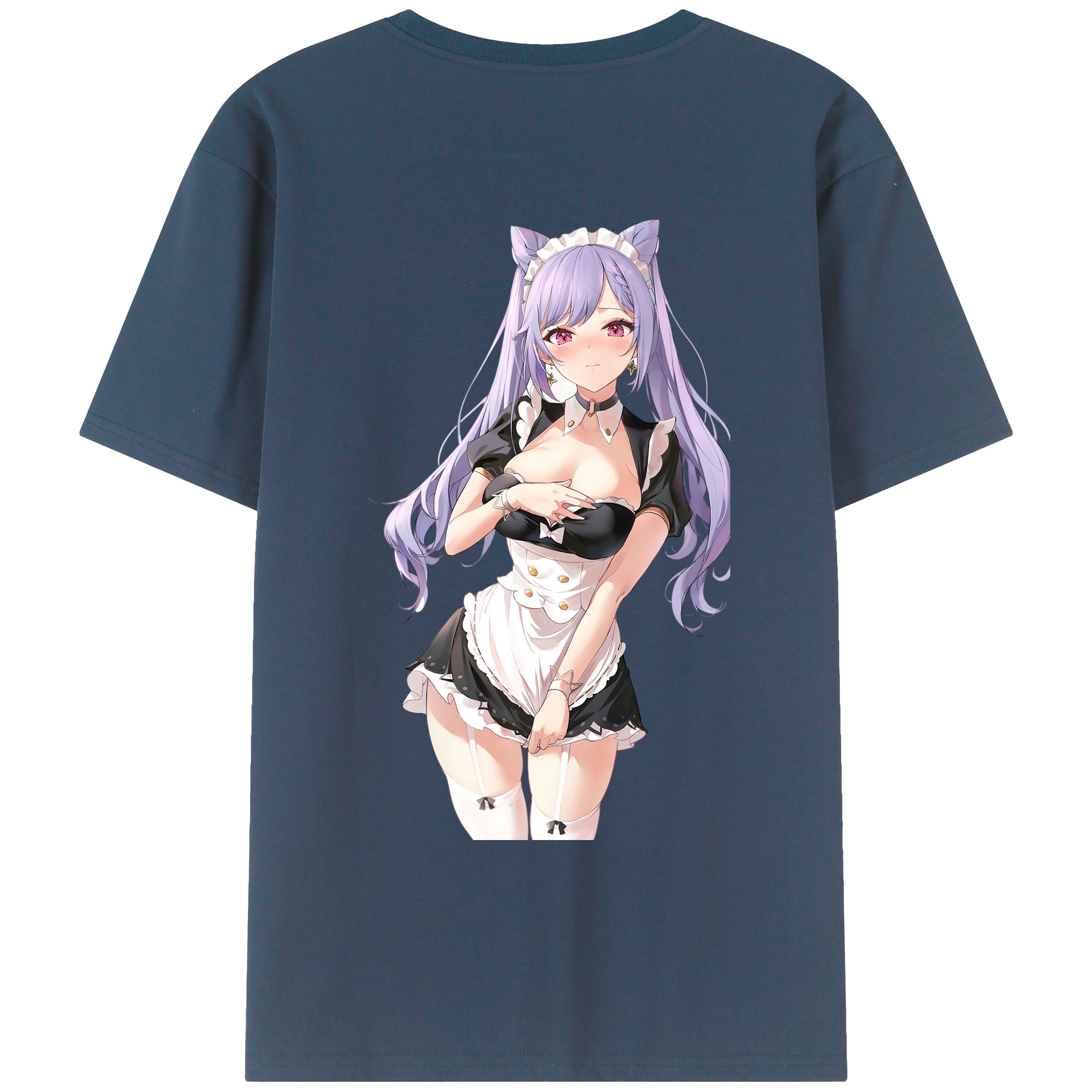 げんし神 刻晴 こくせい genshin Kokusei レディース半袖Tシャツ(バックプリント)