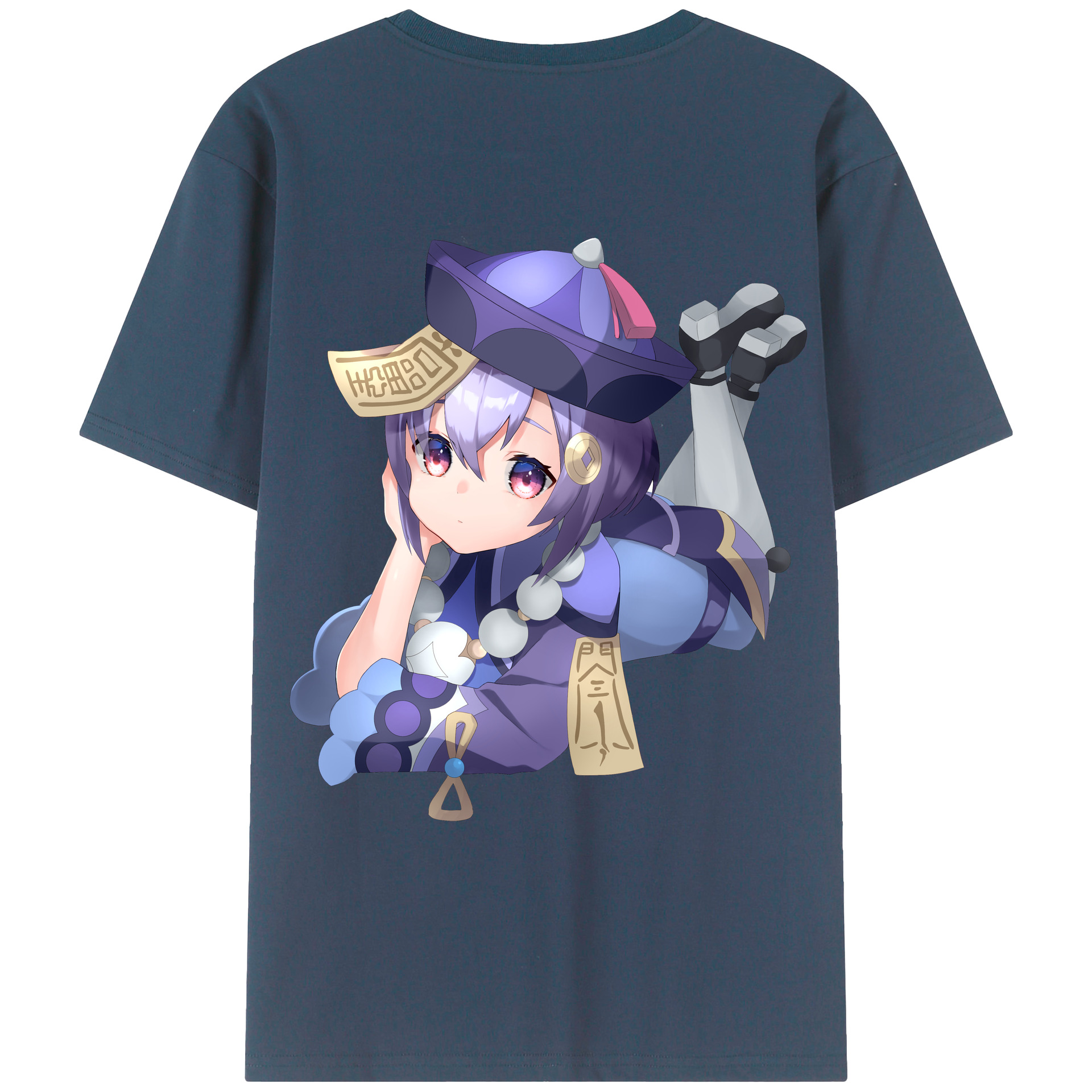 げんし神 七七 なな  genshin Nana レディース半袖Tシャツ(バックプリント)