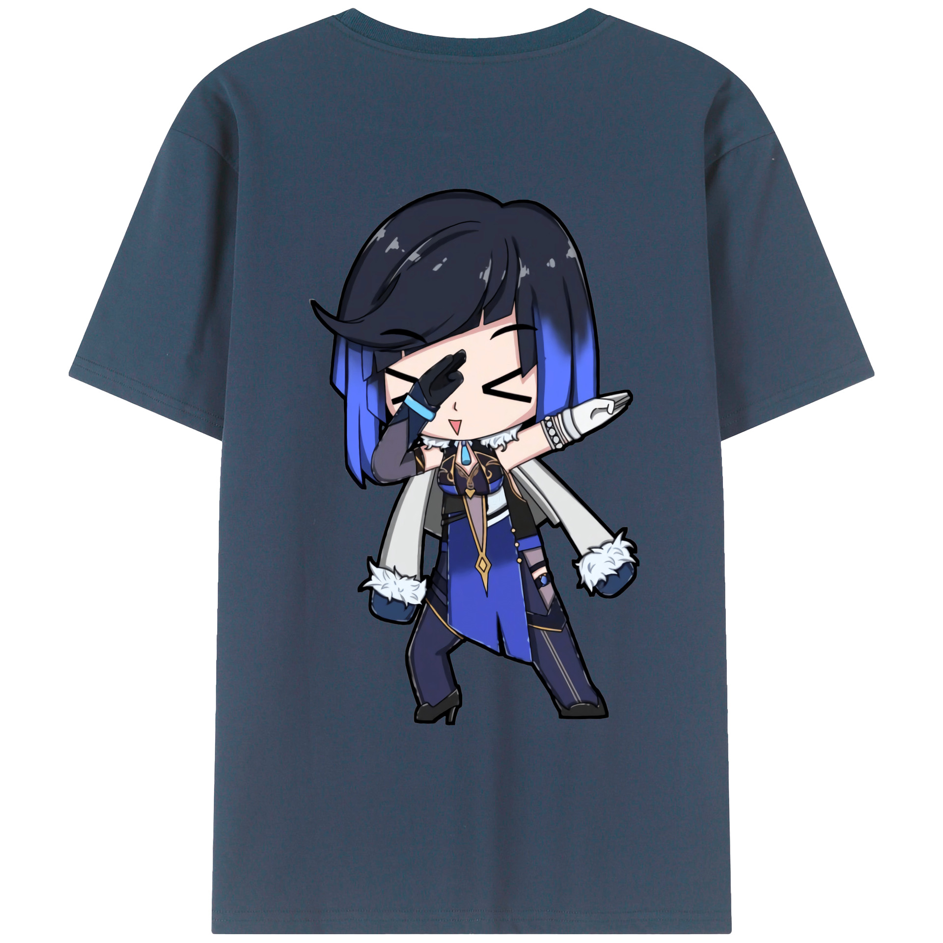 げんし神 夜兰 やらん genshin Yaran レディース半袖Tシャツ(バックプリント)