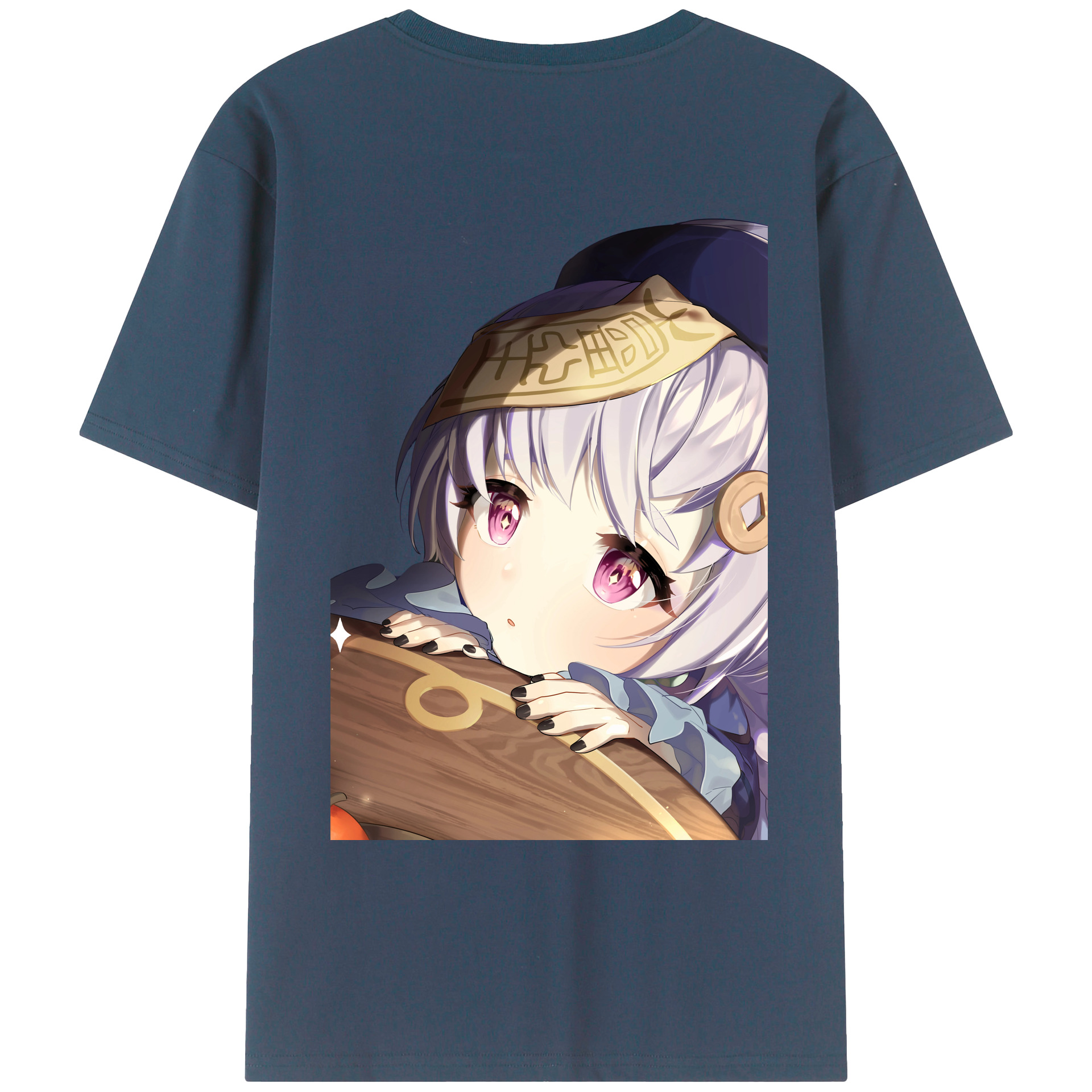 げんし神 七七 なな  genshin Nana レディース半袖Tシャツ(バックプリント)