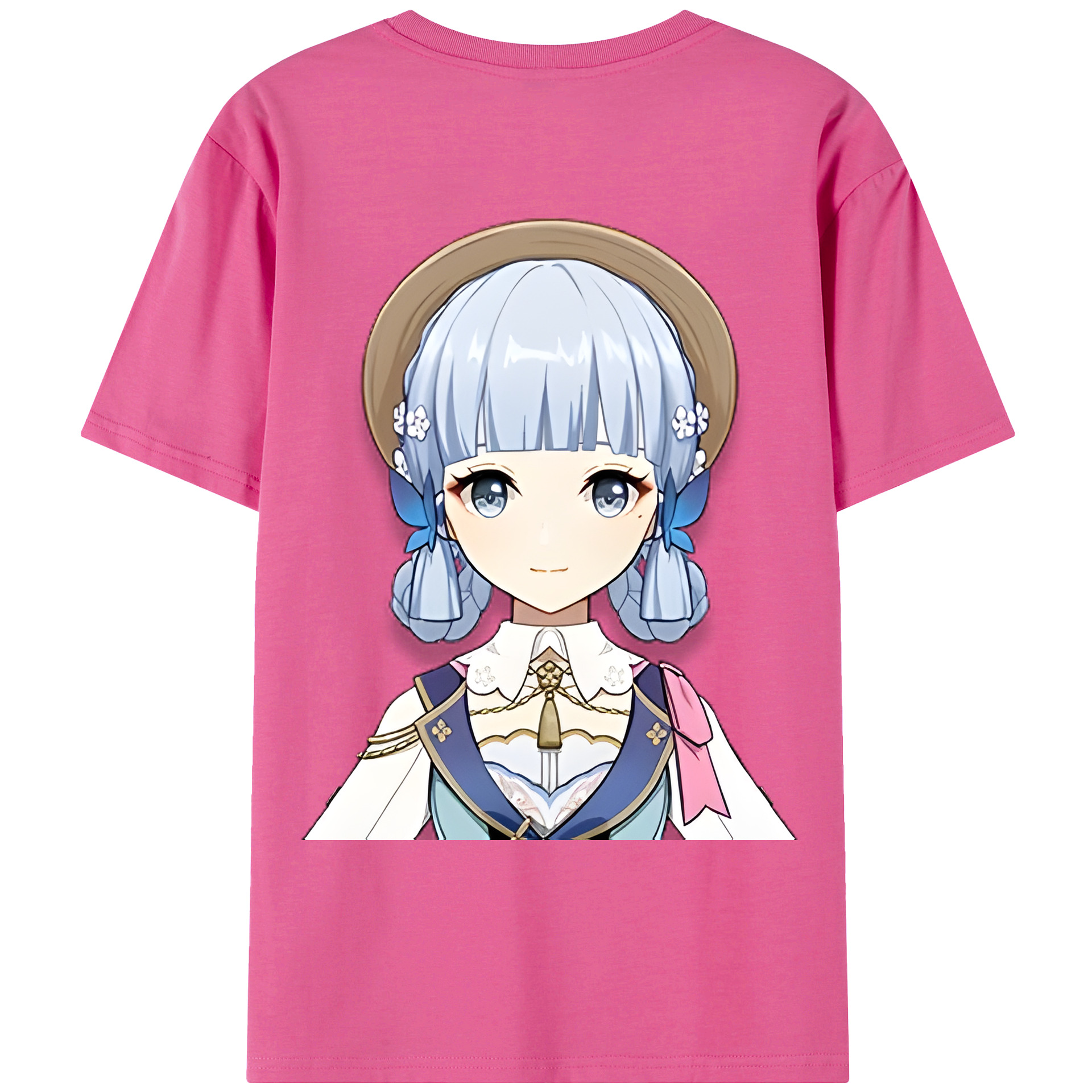 げんし神 神里綾華 神宮寺レン genshin Kamimiya Ren レディース半袖Tシャツ(バックプリント)
