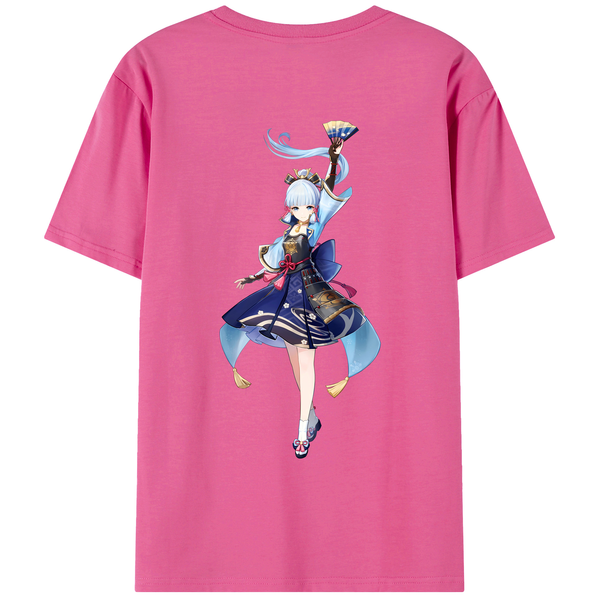 げんし神 神里綾華 神宮寺レン genshin Kamimiya Ren レディース半袖Tシャツ(バックプリント)