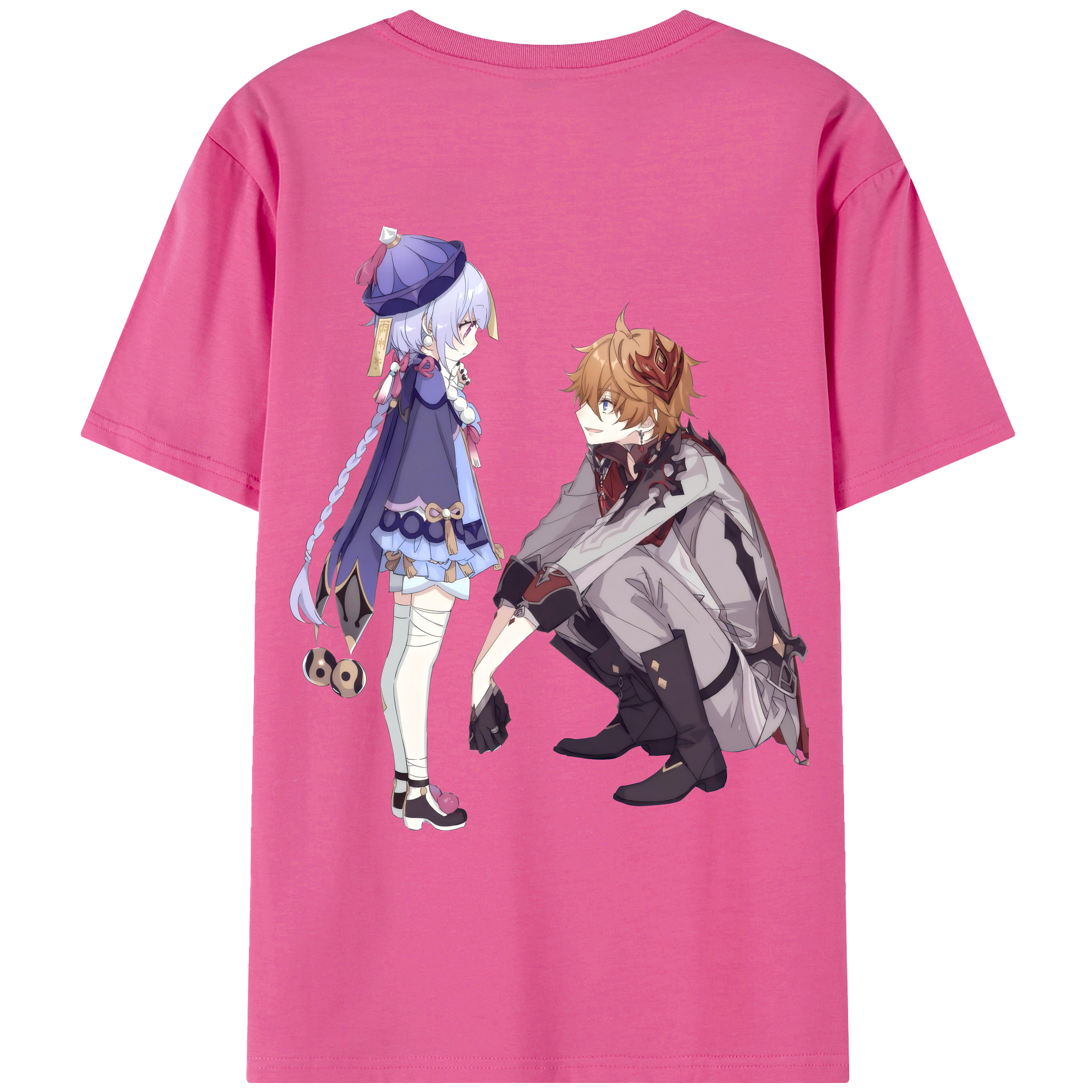 げんし神 七七 なな  genshin Nana レディース半袖Tシャツ(バックプリント)